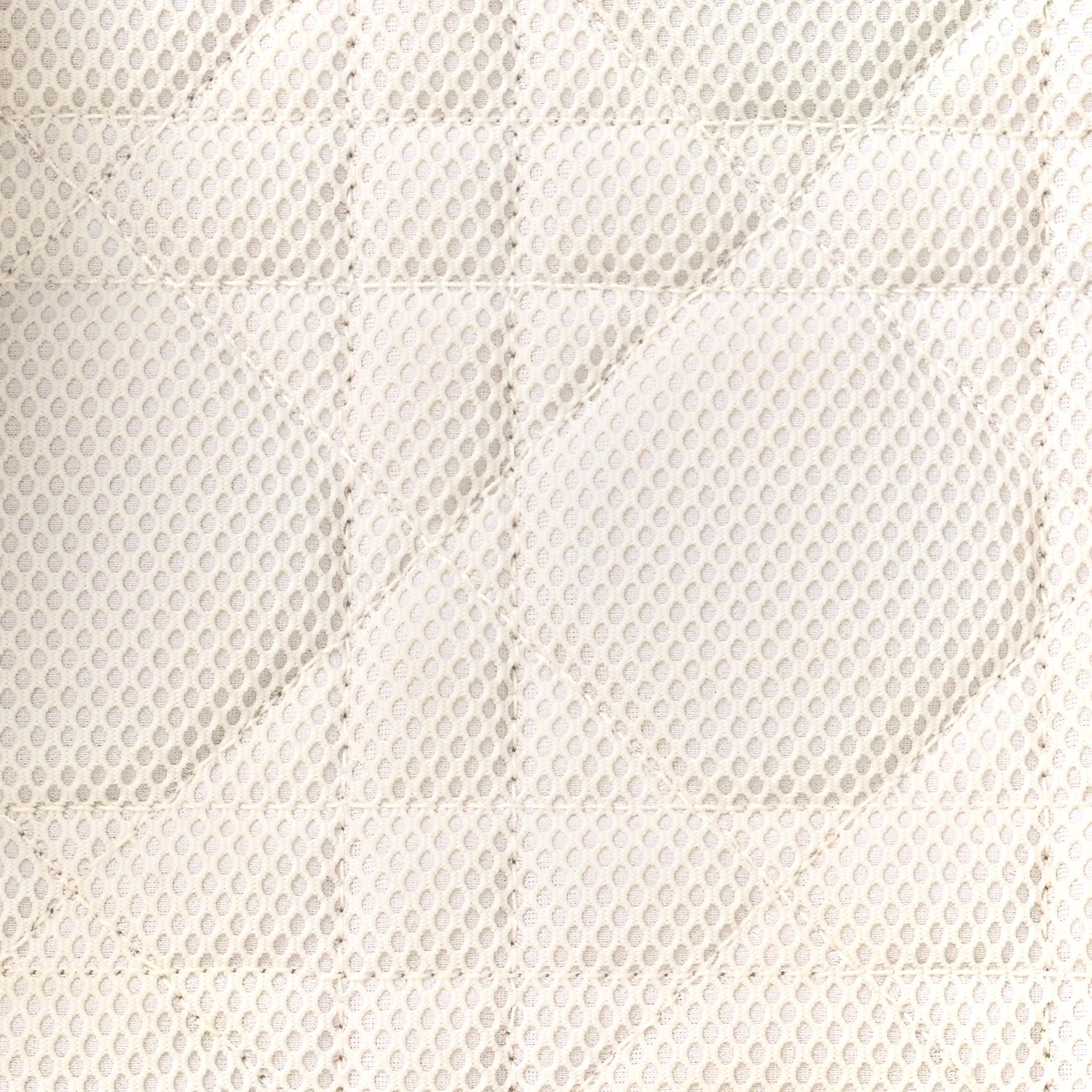 Macrocannage Technical Fabric Medium Lady Dior White