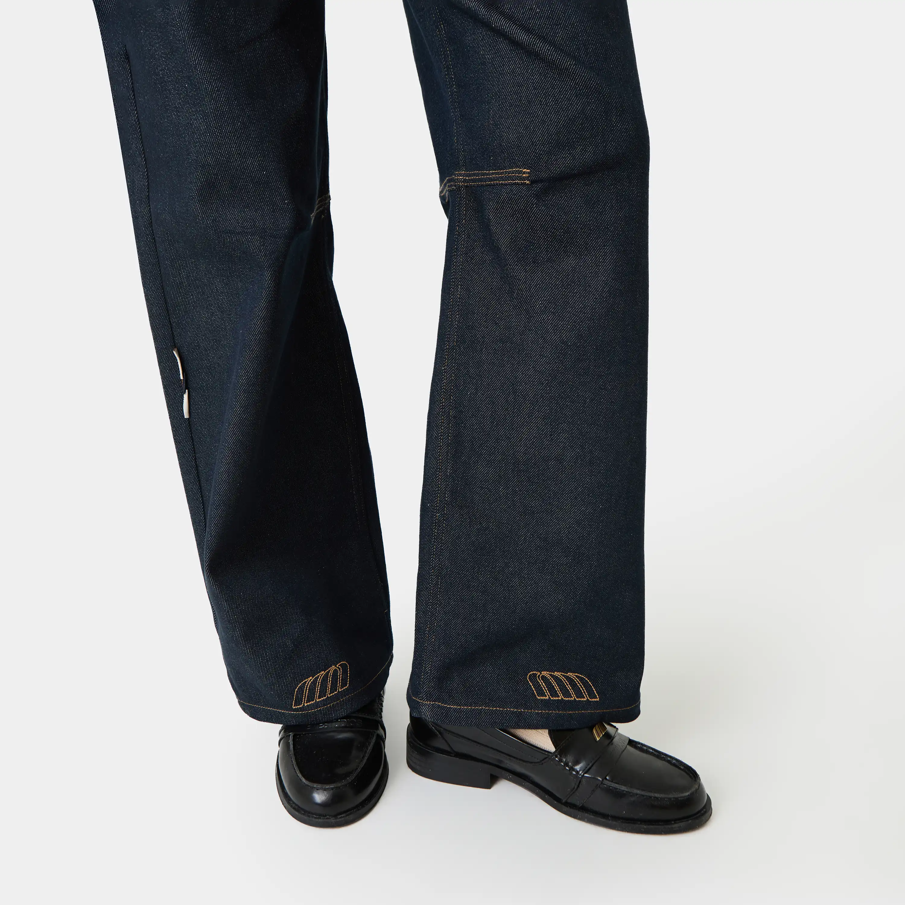 Moss Raw Denim Pants
