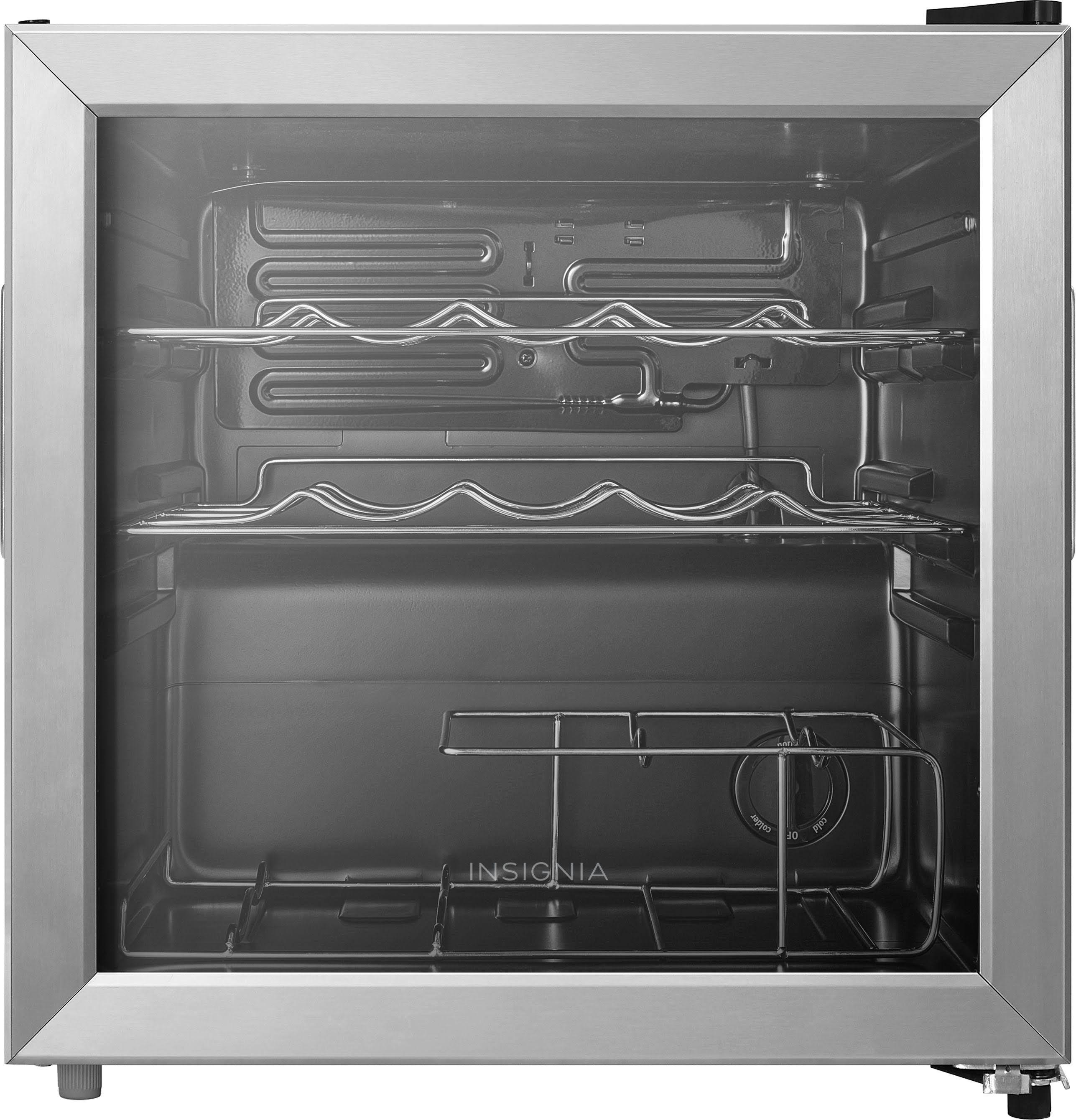 Insignia Ns-wc14ss3 14-Bottle Wine Cooler - Stainless Steel