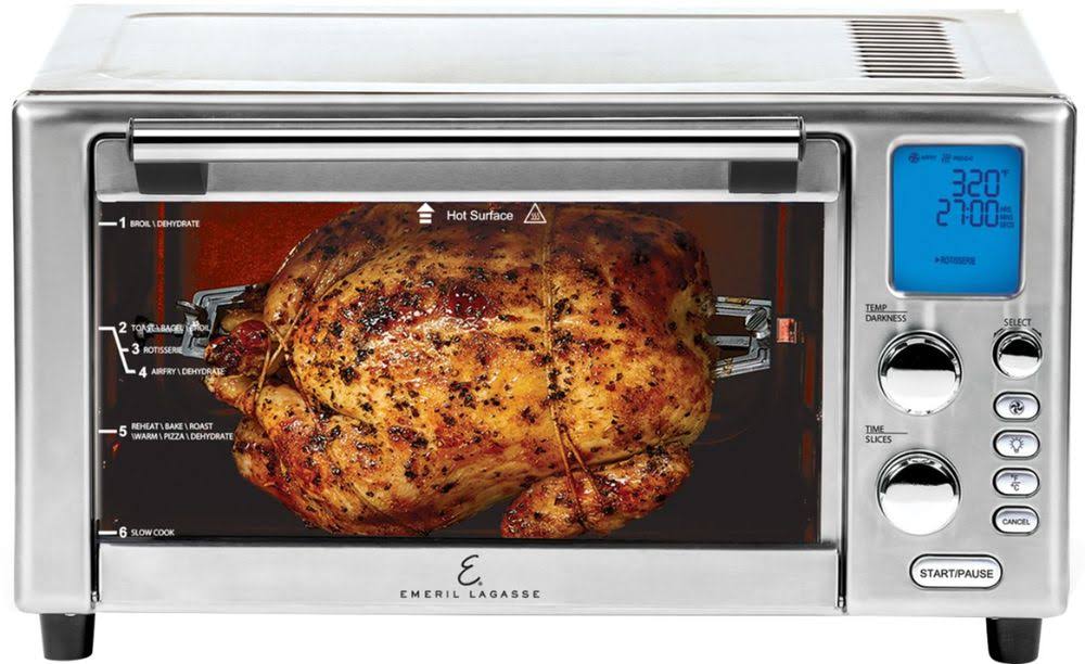 Emeril Lagasse 360 Power Air Fryer in Silver