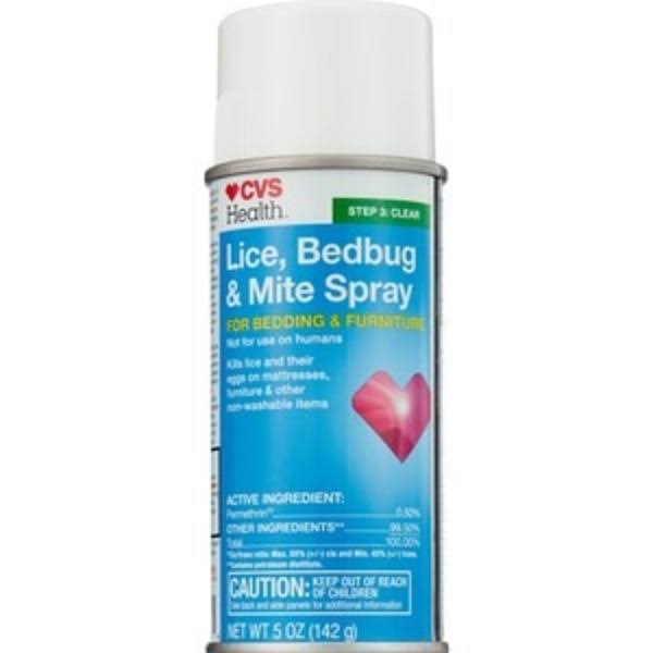 CVS Health Lice, Bedbug & Mite Spray for Bedding & Furniture - 5 oz