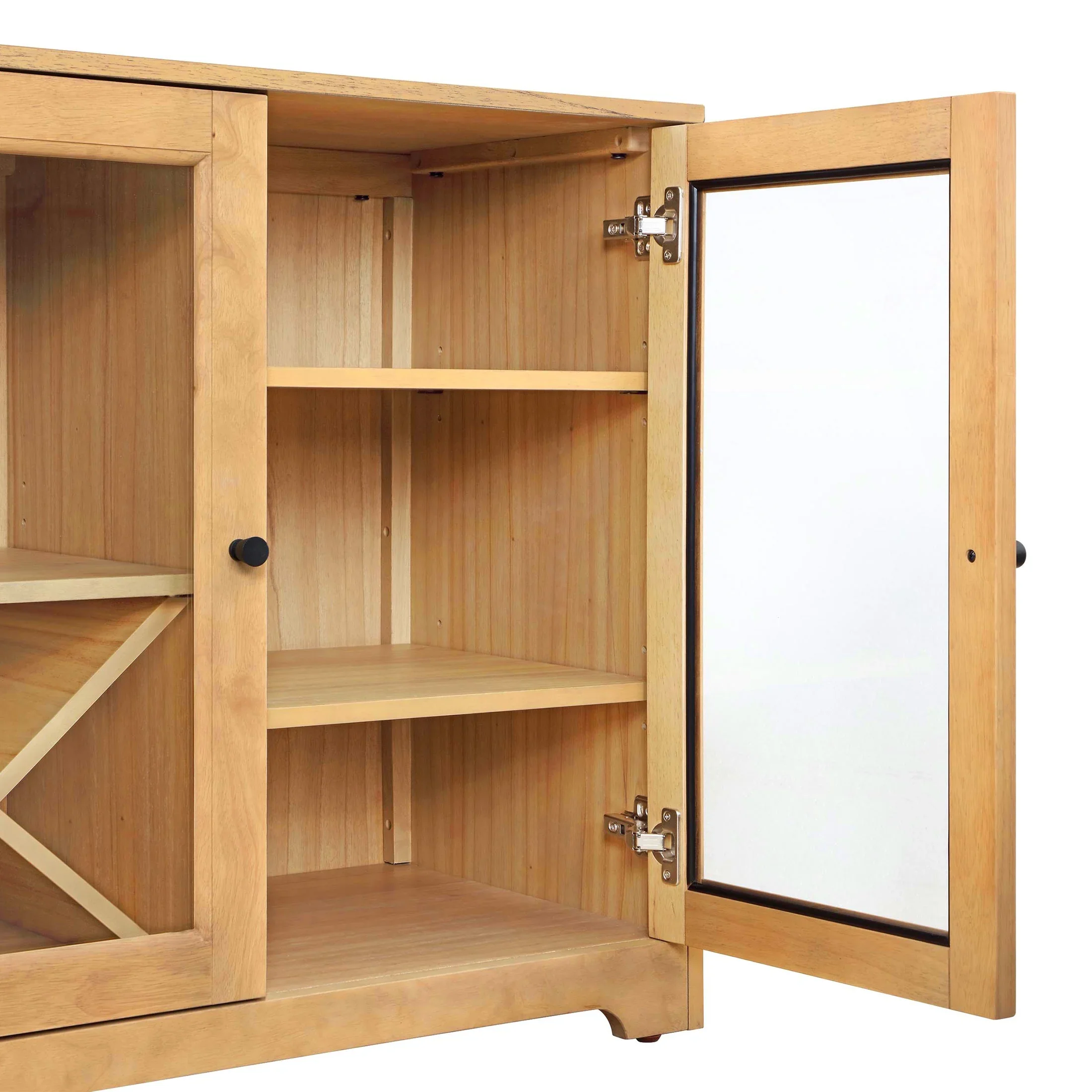 Better Homes & Gardens Aster Bar Cabinet, Natural Oak finish, by Dave & Jenny Marrs