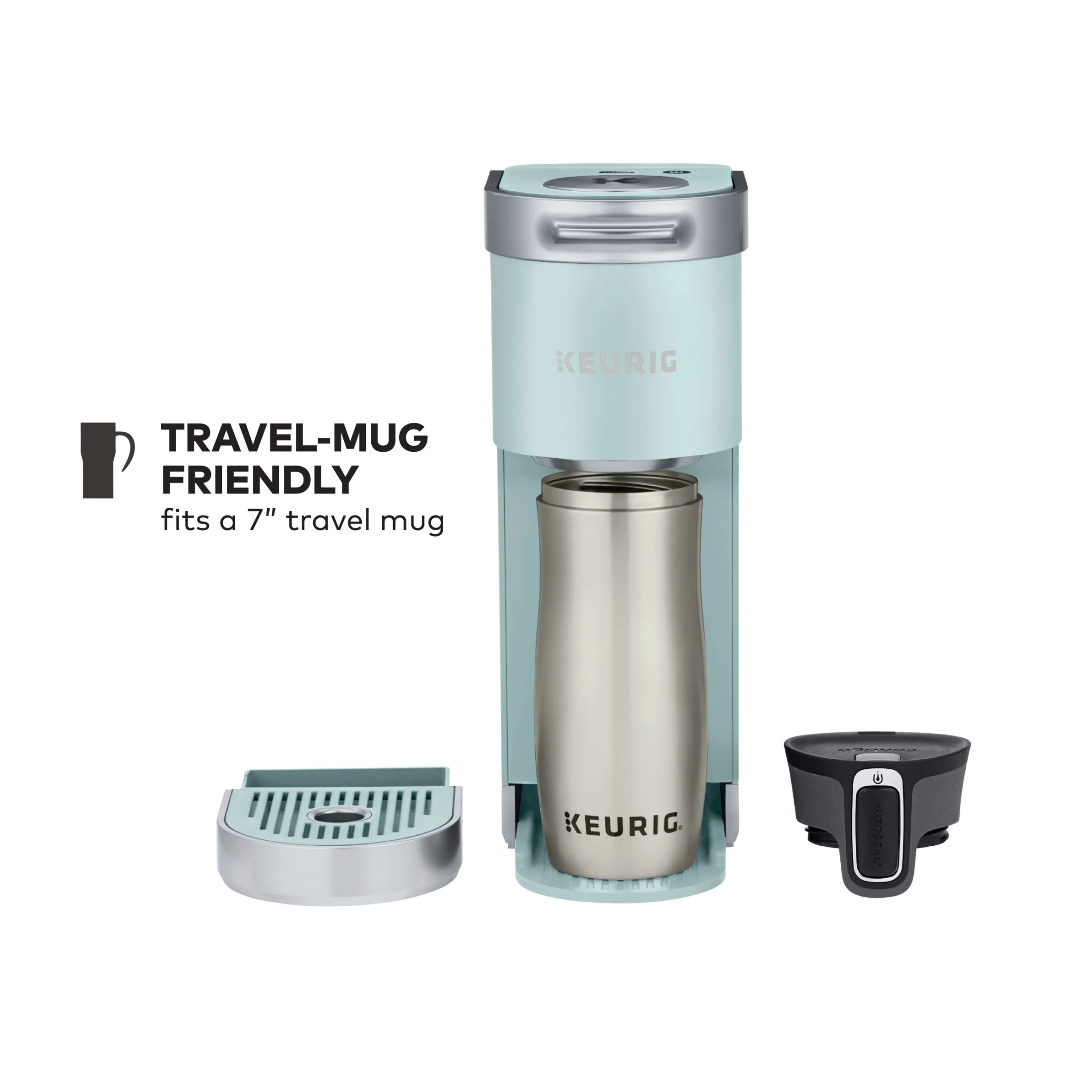 Keurig K - Mini Plus Single Serve K - Cup Pod Coffee Maker, Dusty Rosé