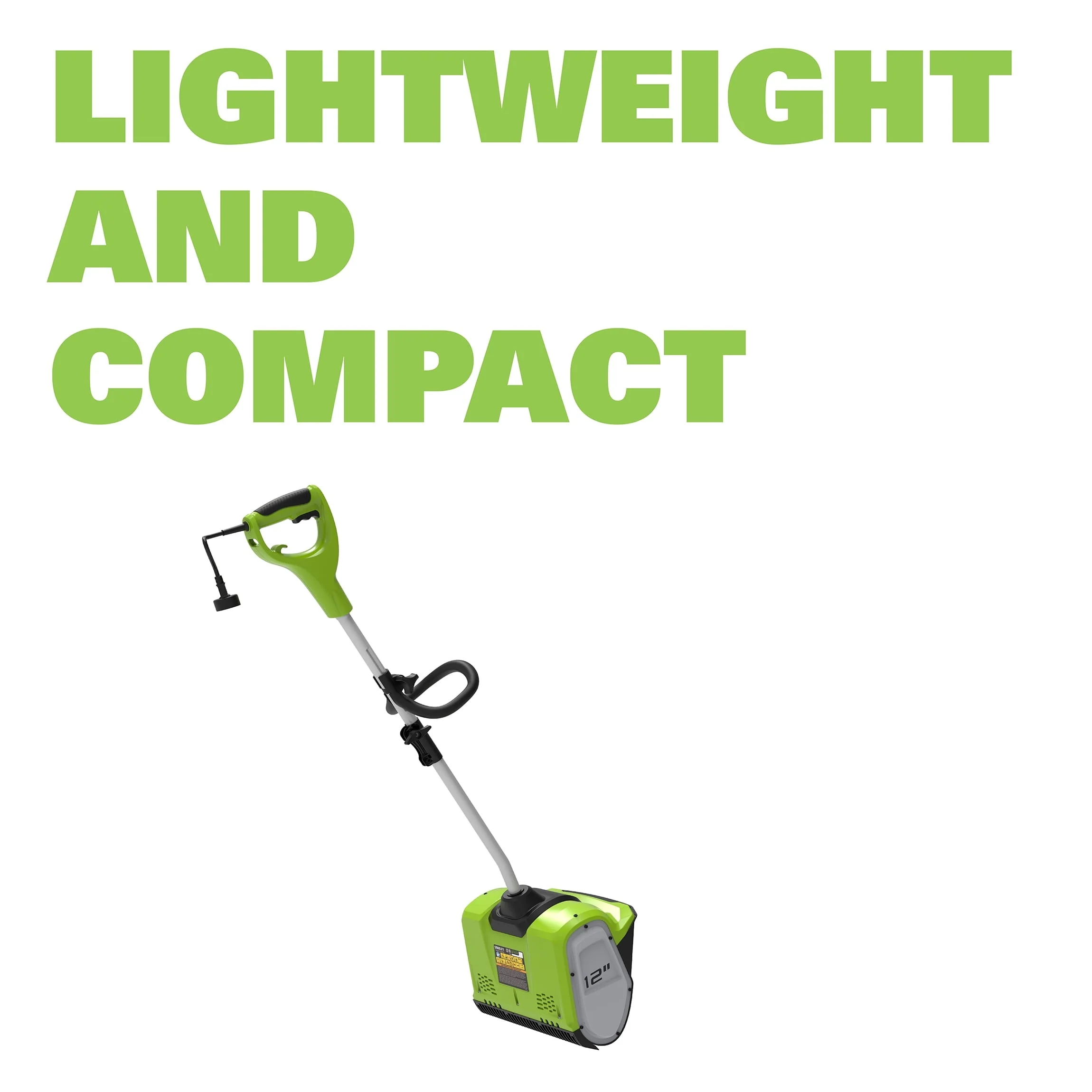 12" 8 Amp Corded Electric Snow Shovel, 2600802 - Image 5