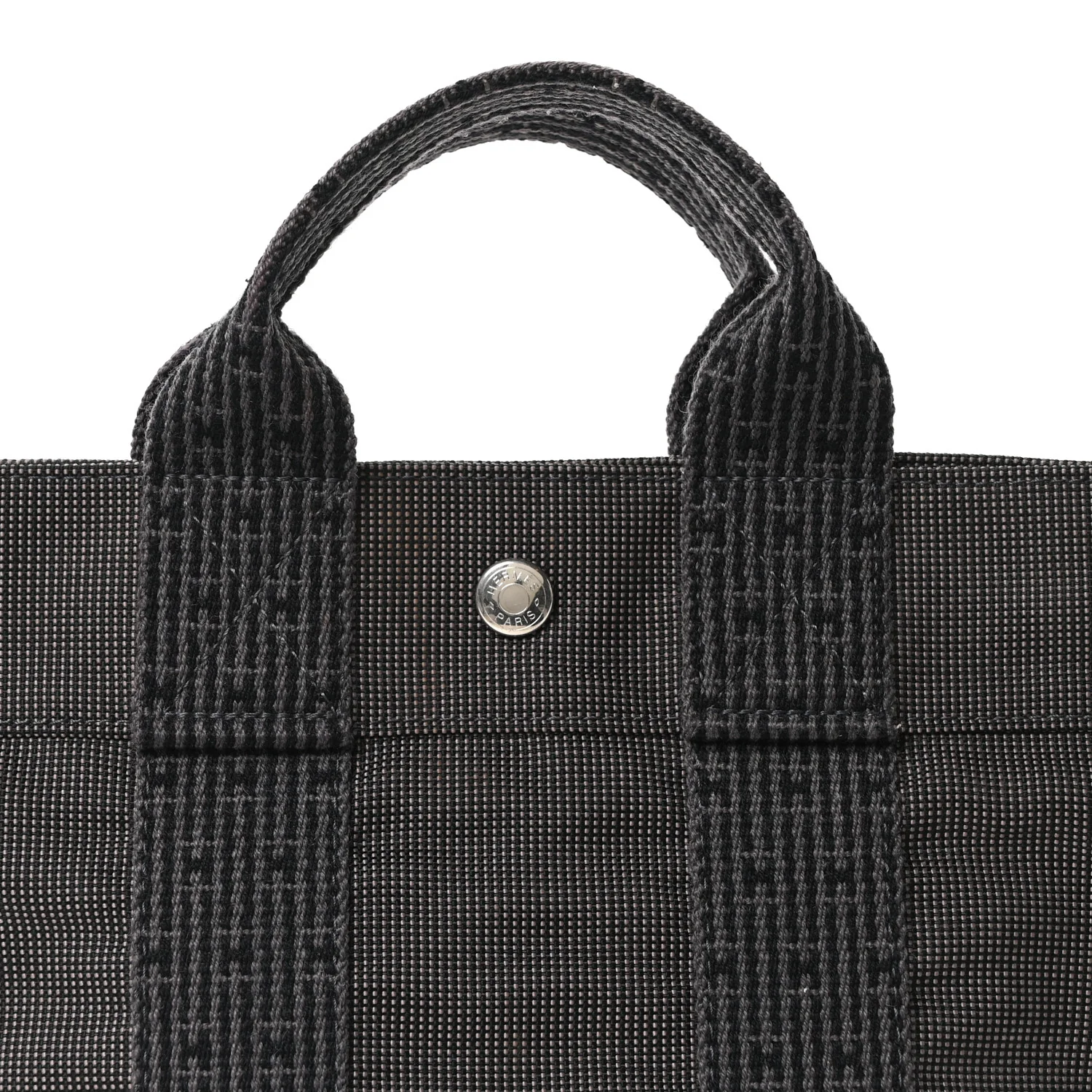 Canvas Herline PM Tote Grey