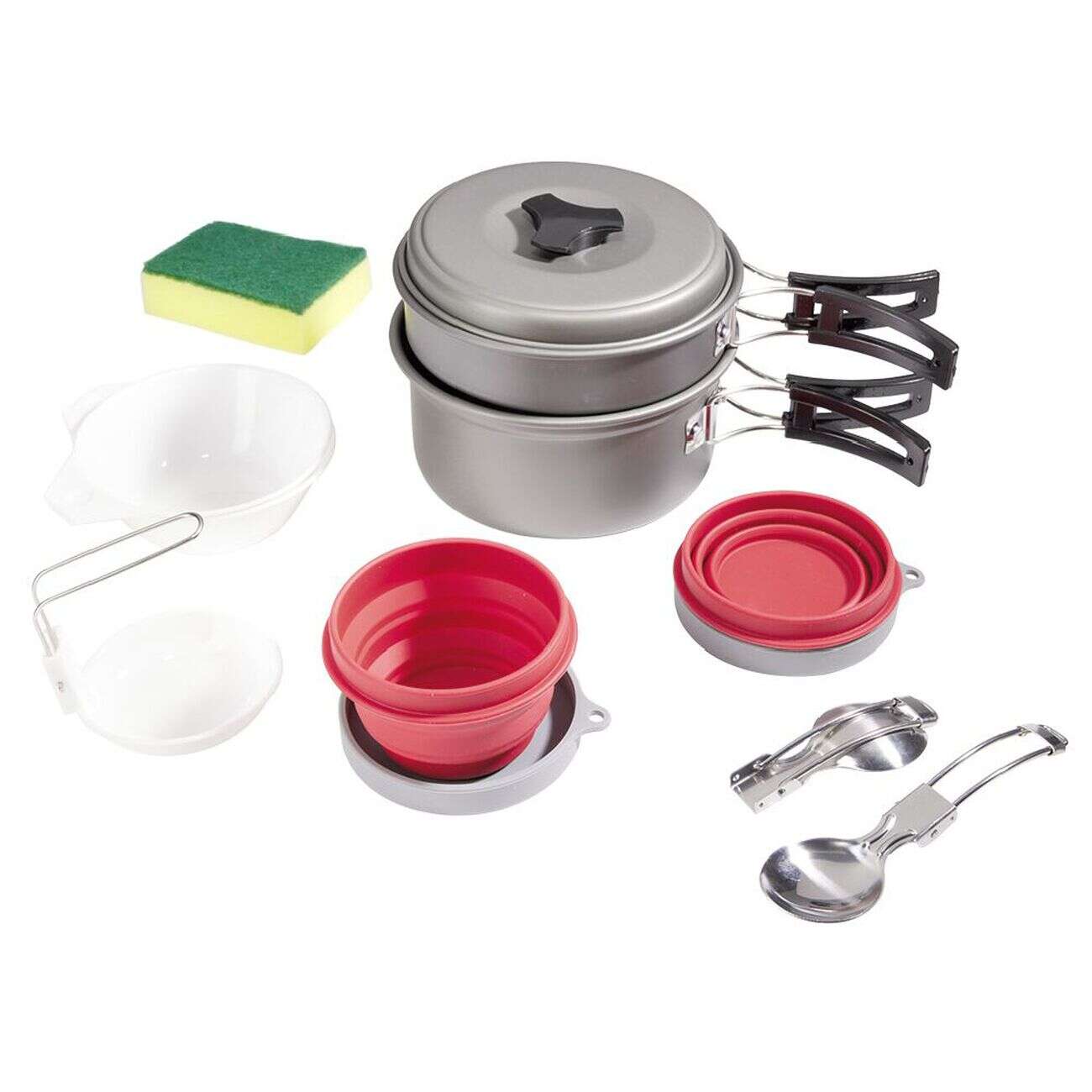 Kit ustensile de cuisson pour camping randonnée 2 personnes