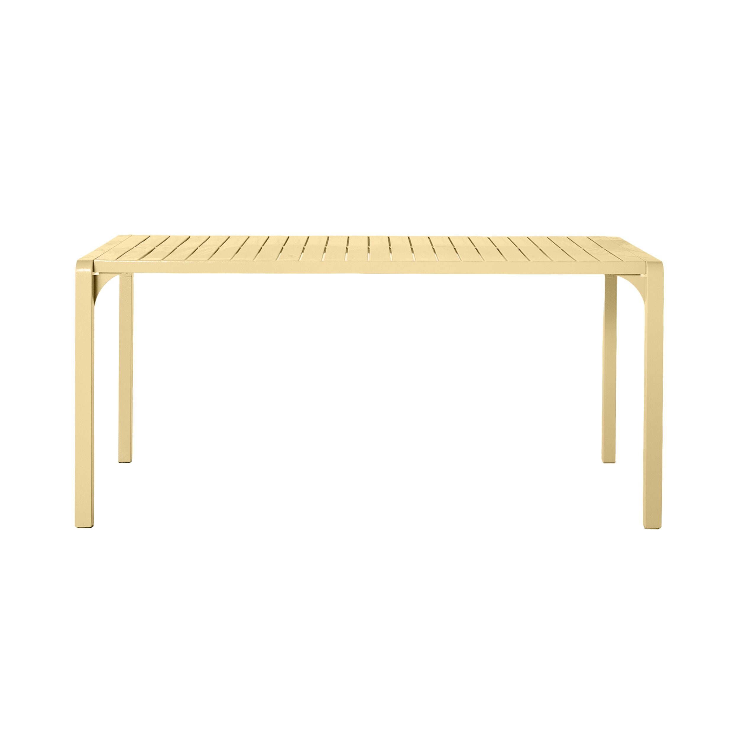 Kace Dining Table 165cm Butter Yellow