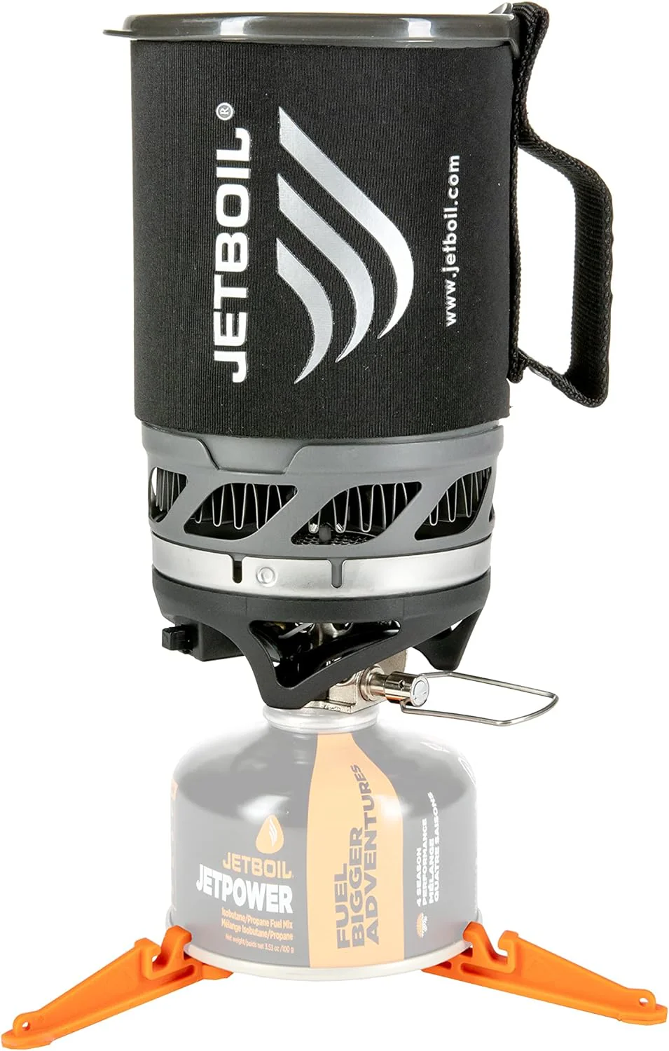 Lightweight Precision Camping and Backpacking Stove Cooking System with Adjustable Heat Control