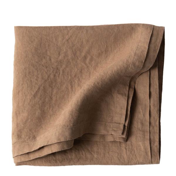 Duk lin 145x145 cm hazelnut