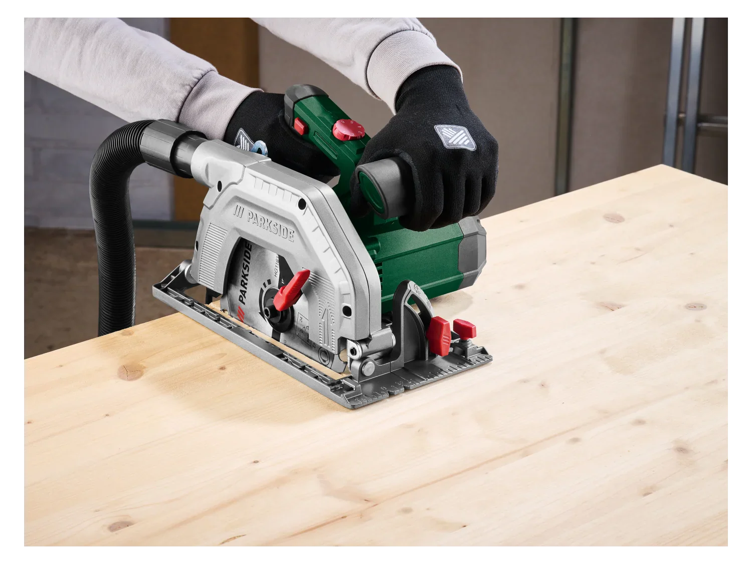 PARKSIDE Scie circulaire PHKS 1350 E4, 190 mm, 1350 W