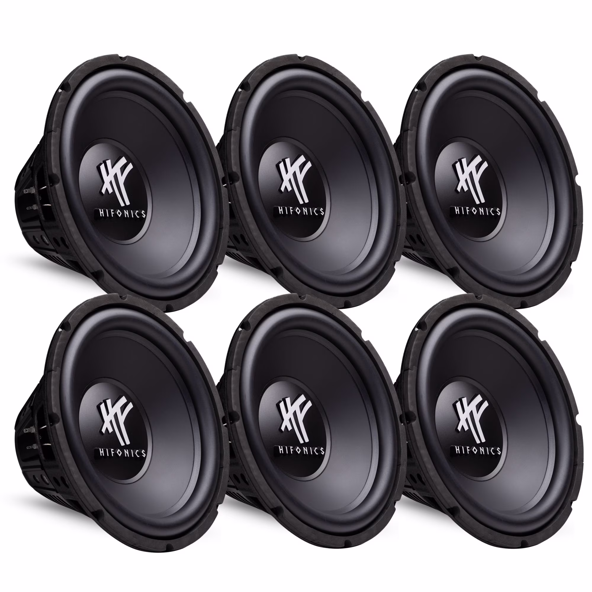 12" 800 Watt 4 Ohm DVC Car Audio Subwoofer Power Bass Sub (6 Pack)
