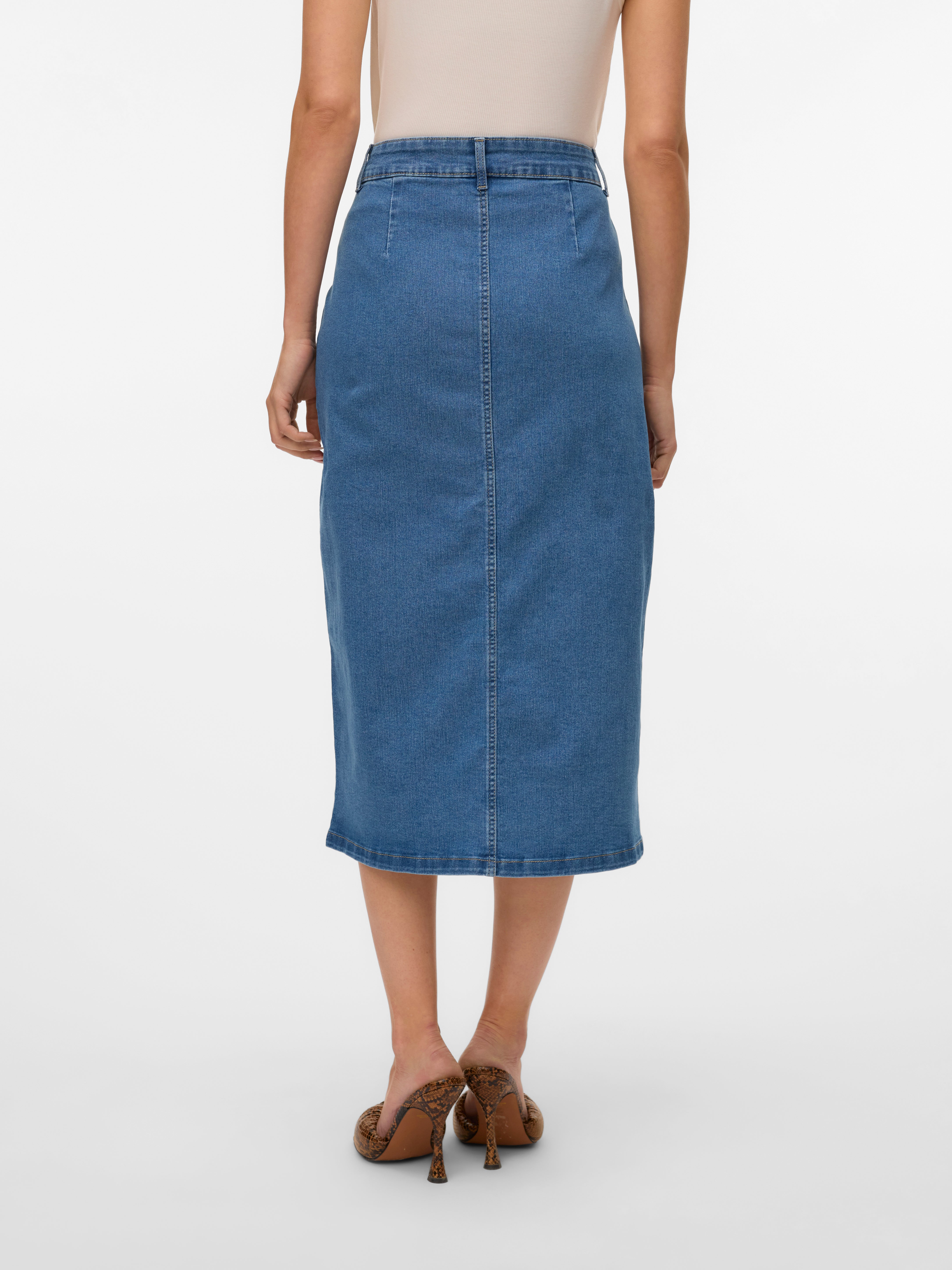 VERO MODA® VMNATTY Mid waist Midi skirt