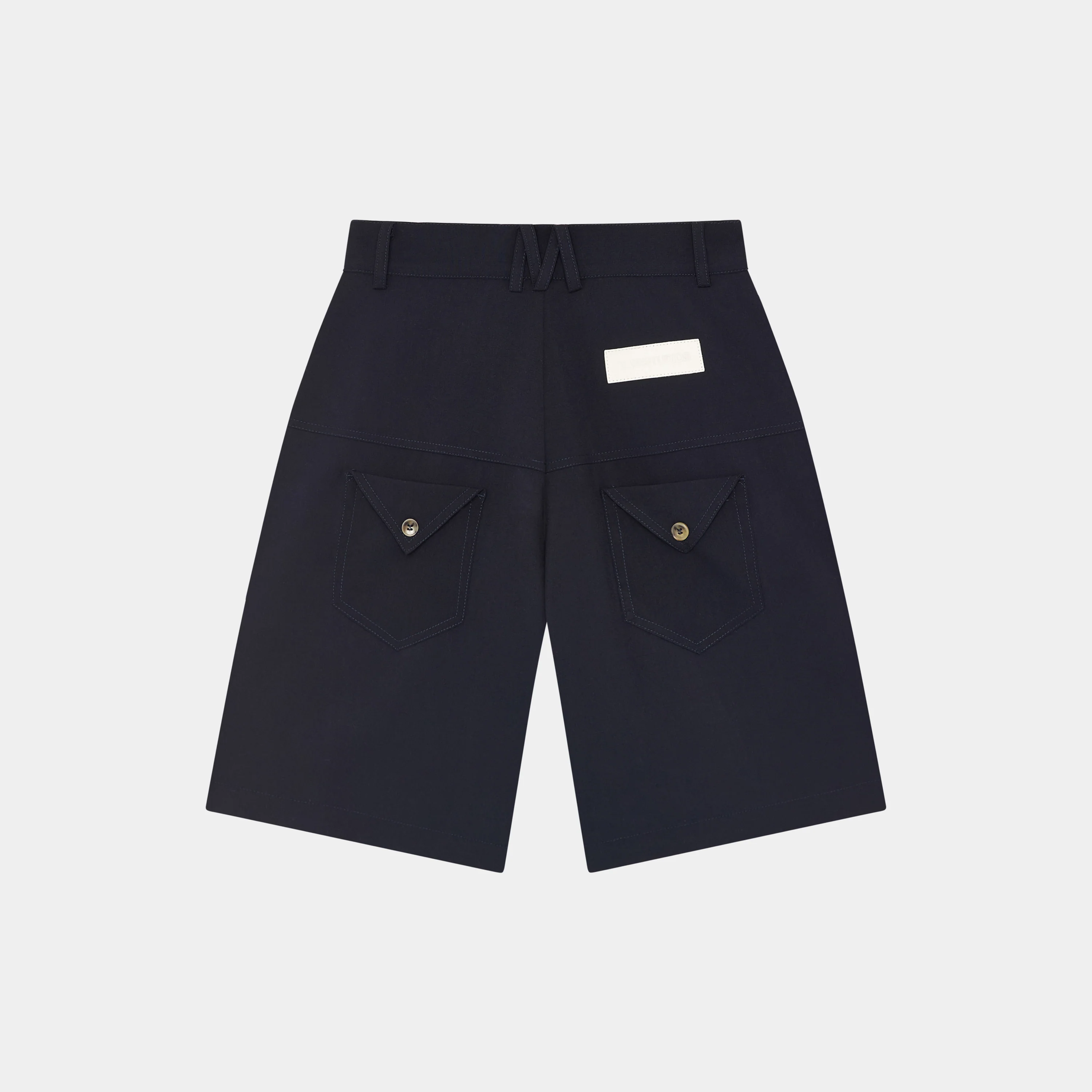 Refined Dark Navy Jorts