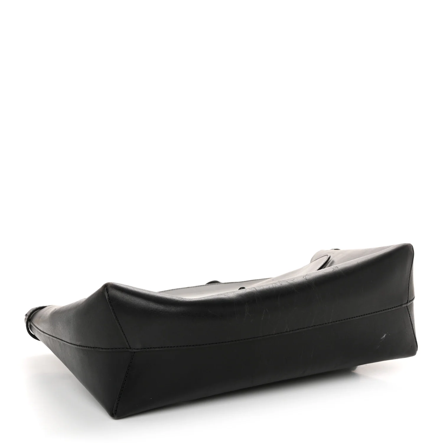 Calfskin Lady Bag Black Flamma