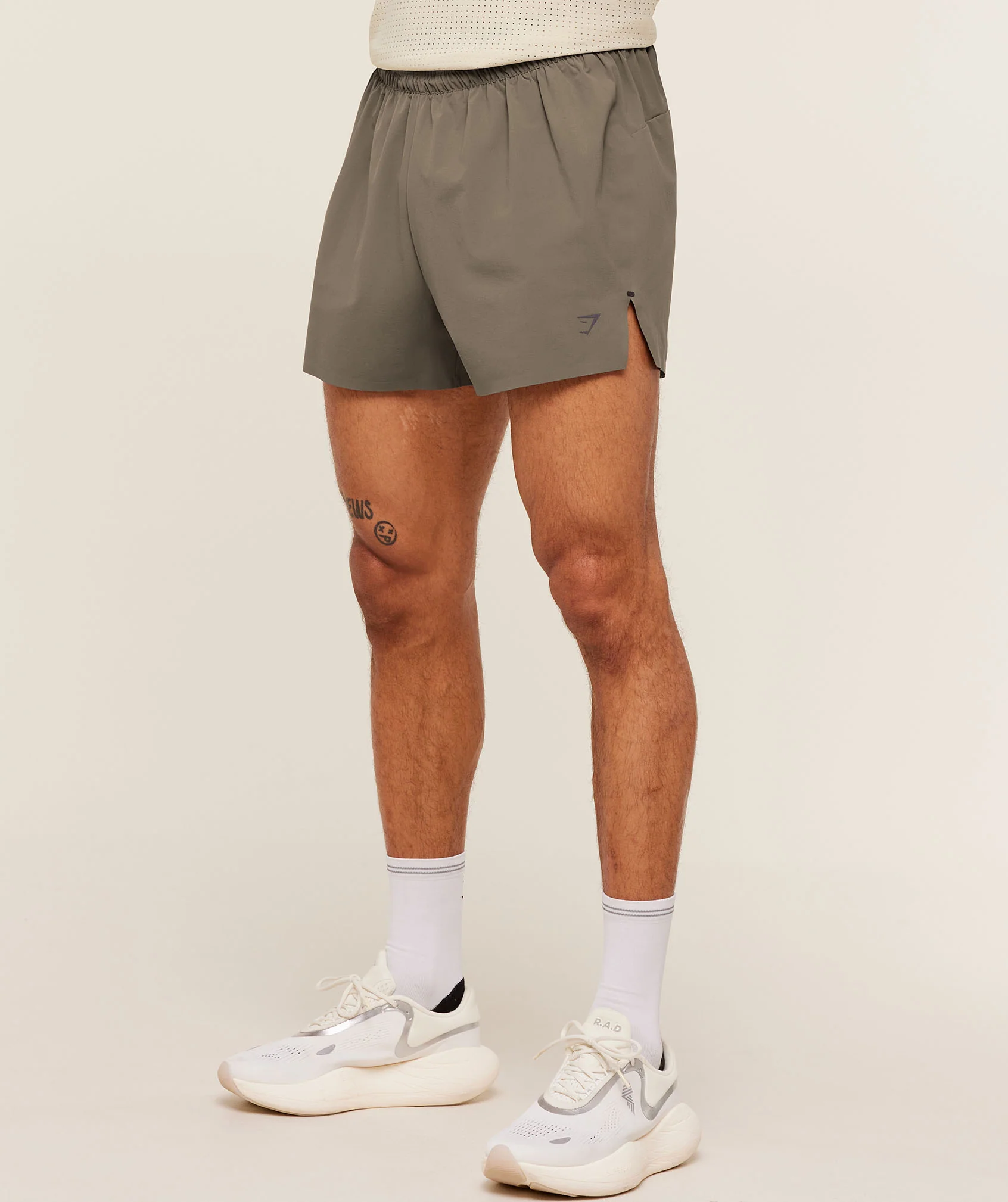 RUNNING ELITE 5" SHORT - Camo Brown