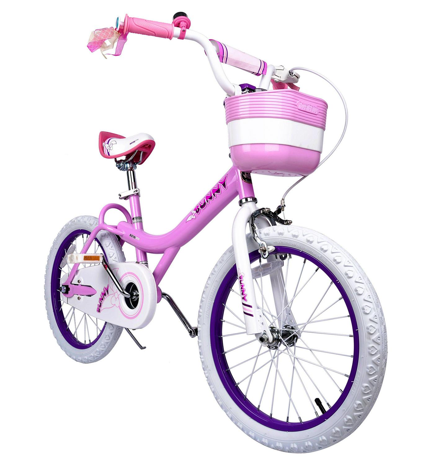 Royalbaby Bunny 18 in Girl - S Bicycle Kids Bike for Girls Childrens Bicycle Pink with Kickstand