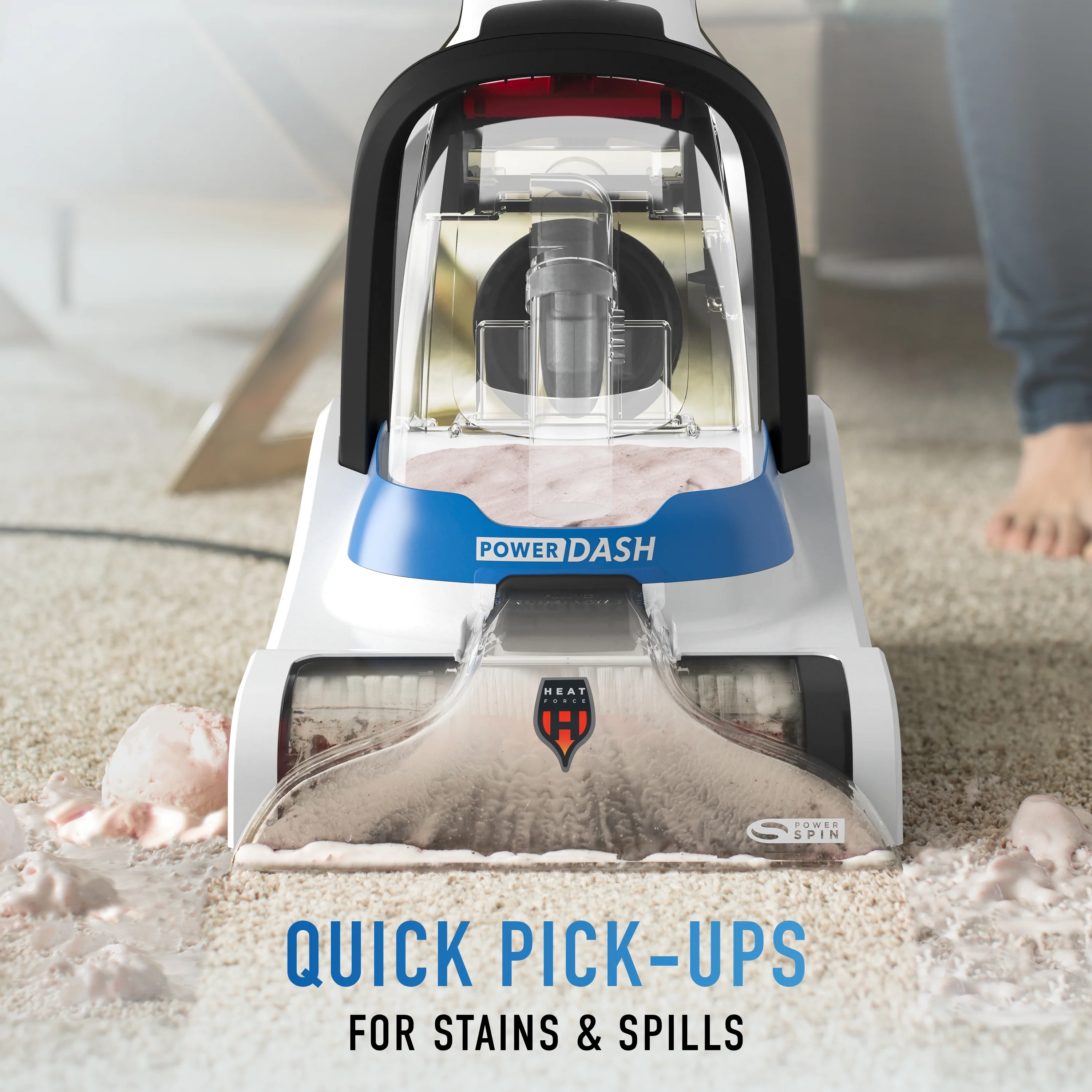 Hoover Powerdash Pet, Carpet Cleaner Machine, Carpet & Rugs, for Small Spaces, Compact, Lightweight, FH50710CN
