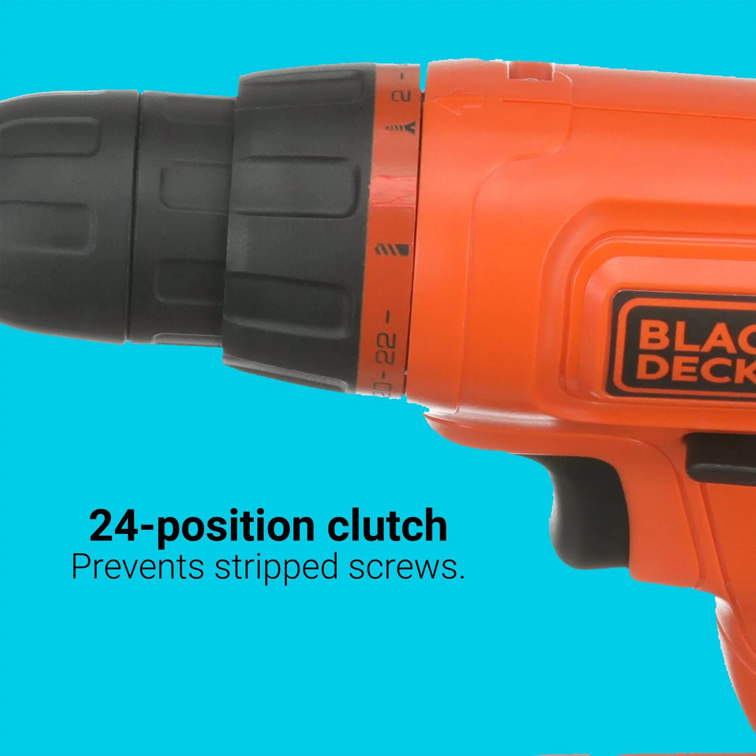 20V Cordless Drill, 1.5 Amps, 100 Piece Set, Battery and Charger Included - Image 3