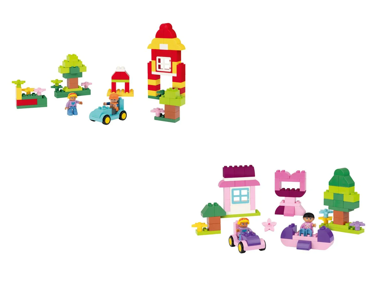 Playtive Clippys Bote de blocs de construction