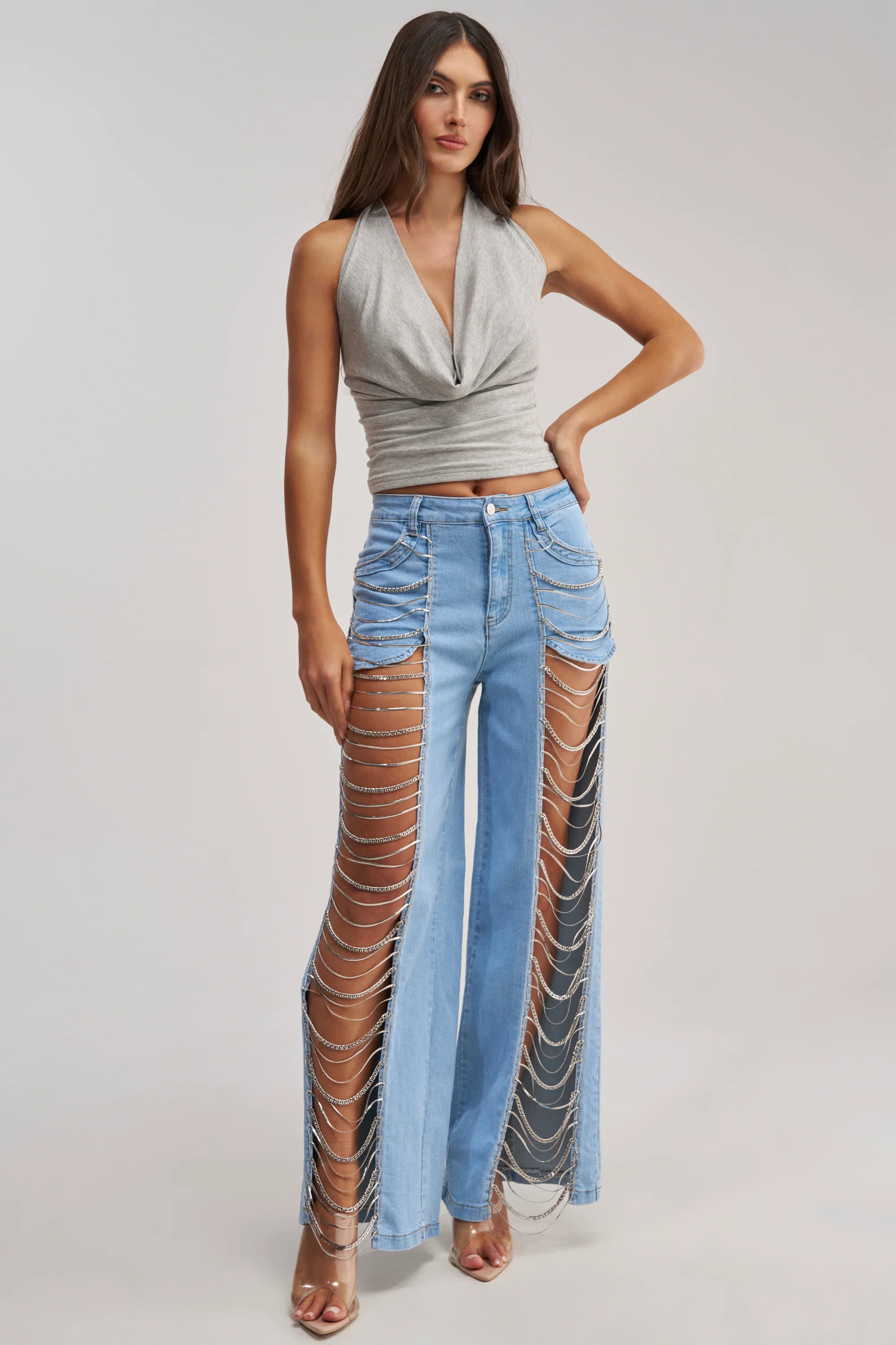 CHAINS FOR DAYS RELAXED DENIM - Akira Store