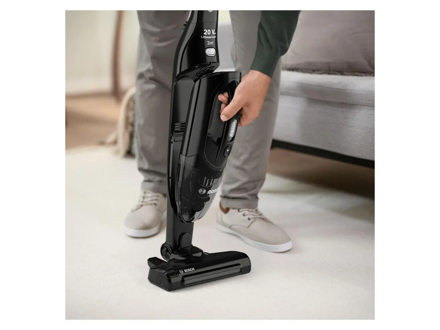 BOSCH Aspirateur rechargeable, Readyy'y 20 V 2 en 1