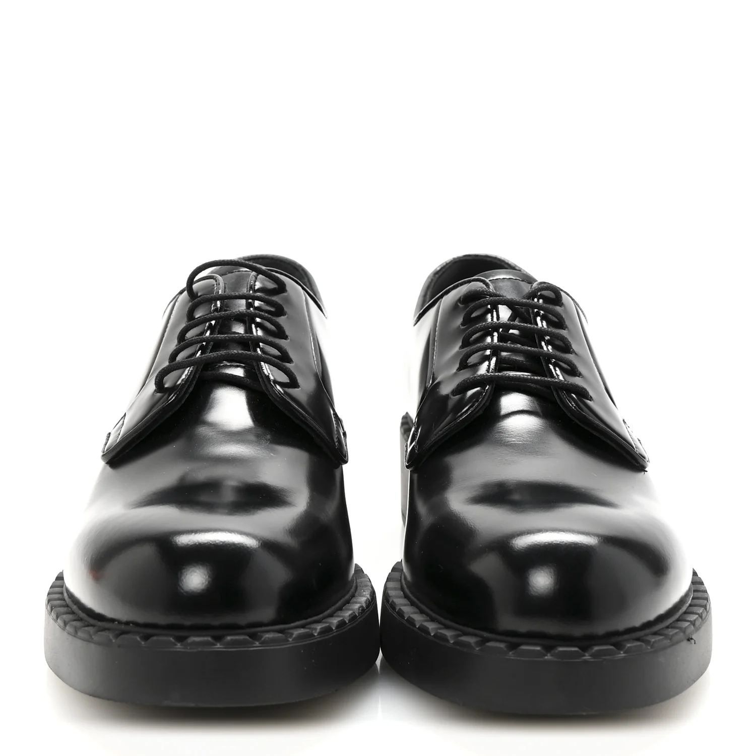 Spazzolato Lace Up 50mm Loafers 39 Black