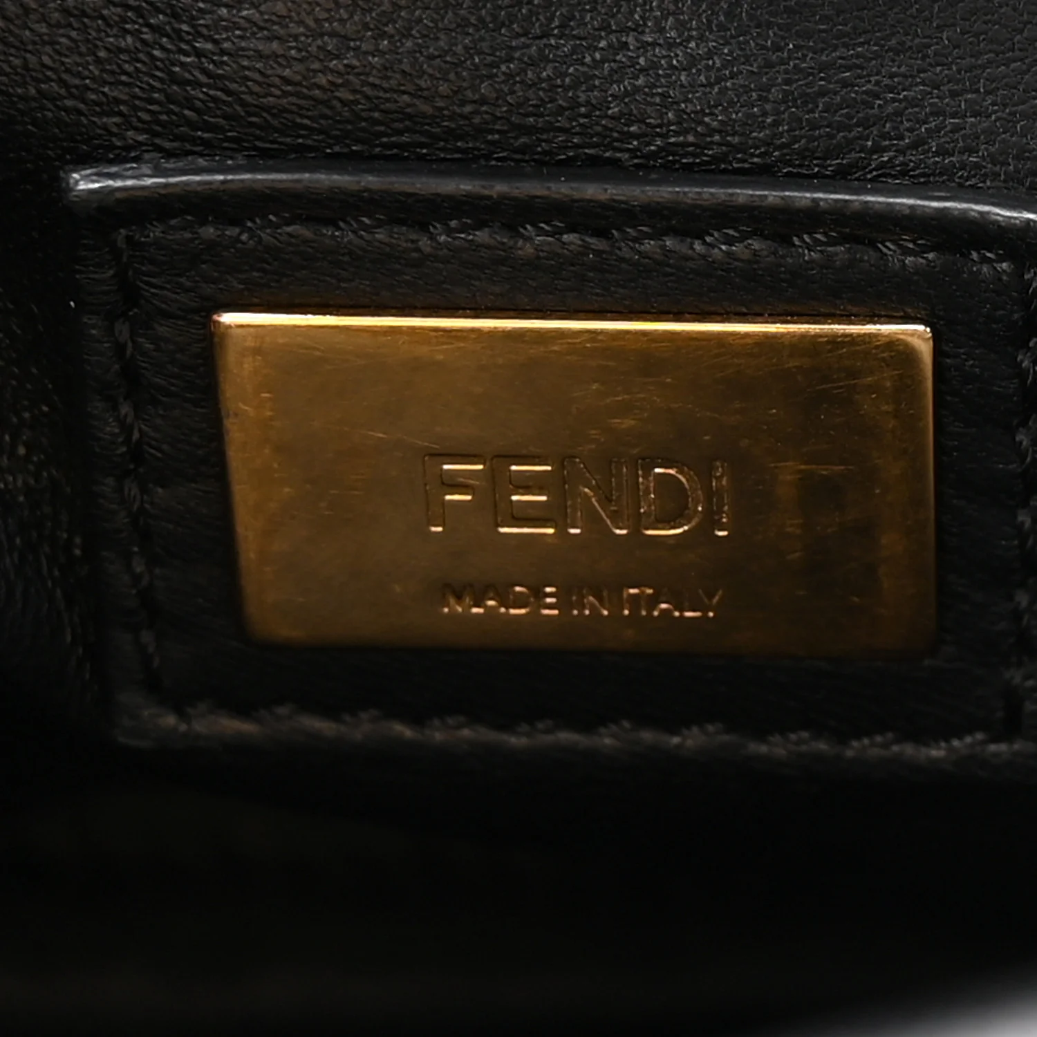Nappa Mini Peekaboo Iconic Satchel Black