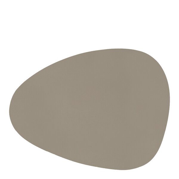 Stone dekkebrikke 43x32 cm organisk taupe
