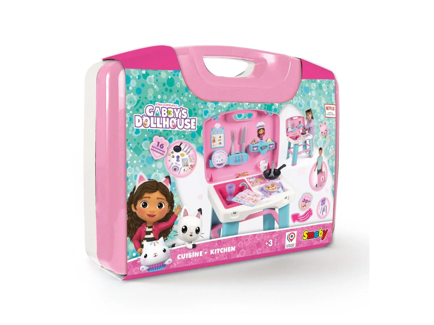 SMOBY Cuisine ou Marchand de glace Gabby et la Maison Magique