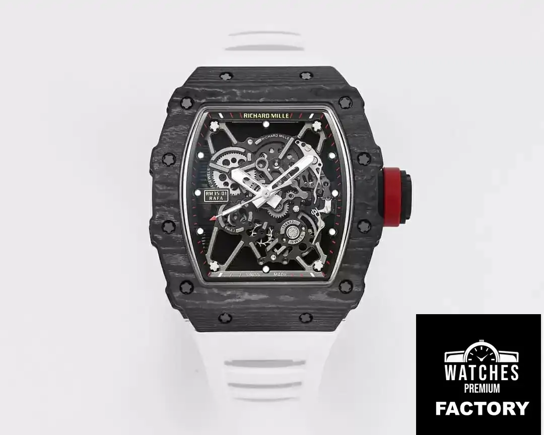Richard Mille RM35-01 BBR Factory Skeleton Dial Rubber Strap