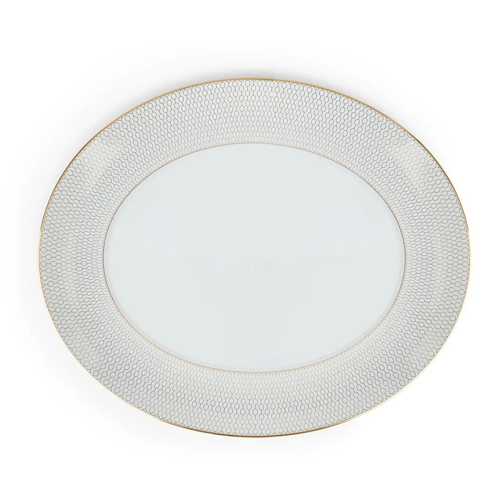 Gio Gold Oval Serving Dish
