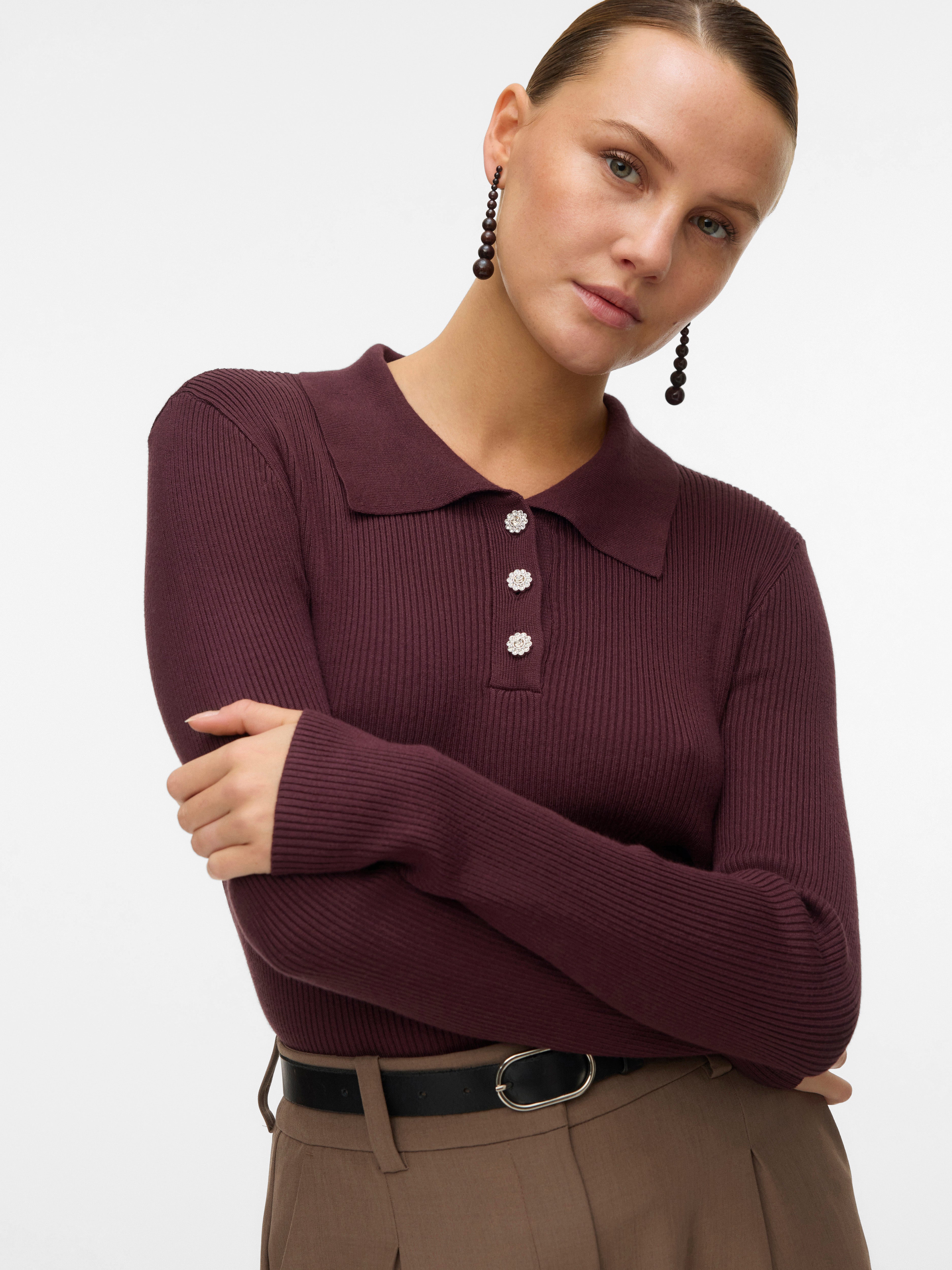 VERO MODA® VMSILLA Knitted pullover