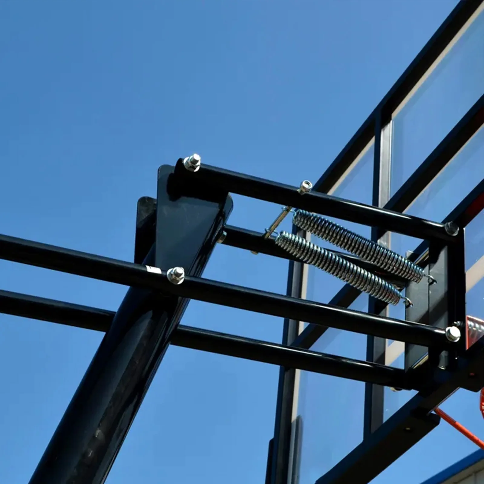 54in Portable Basketball Hoop with Polycarbonate Backboard - Image 3