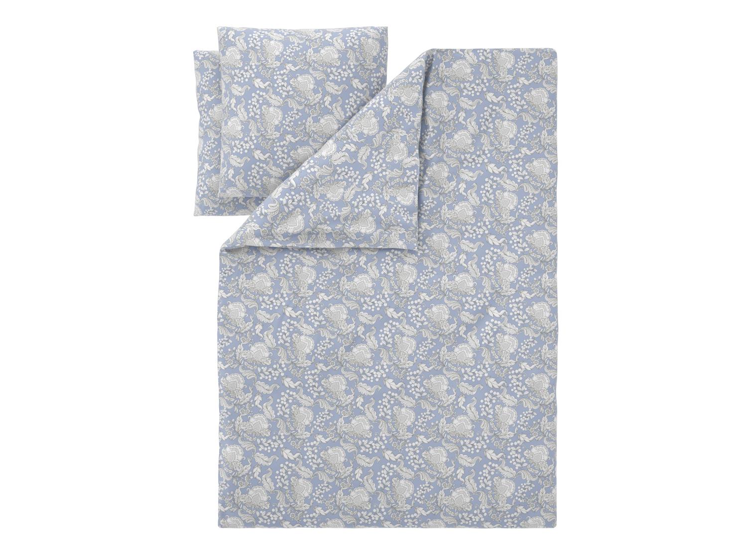 LIVARNO Parure de lit ou parure de lit double face en satin, 240 x 220 cm