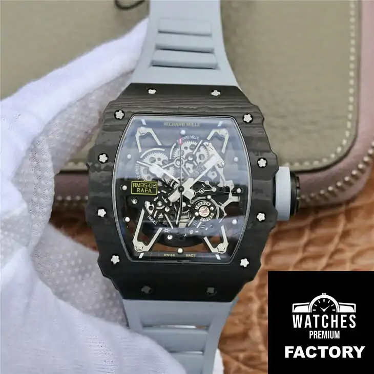 Richard Mille RM-035 KV Factory Grey Strap