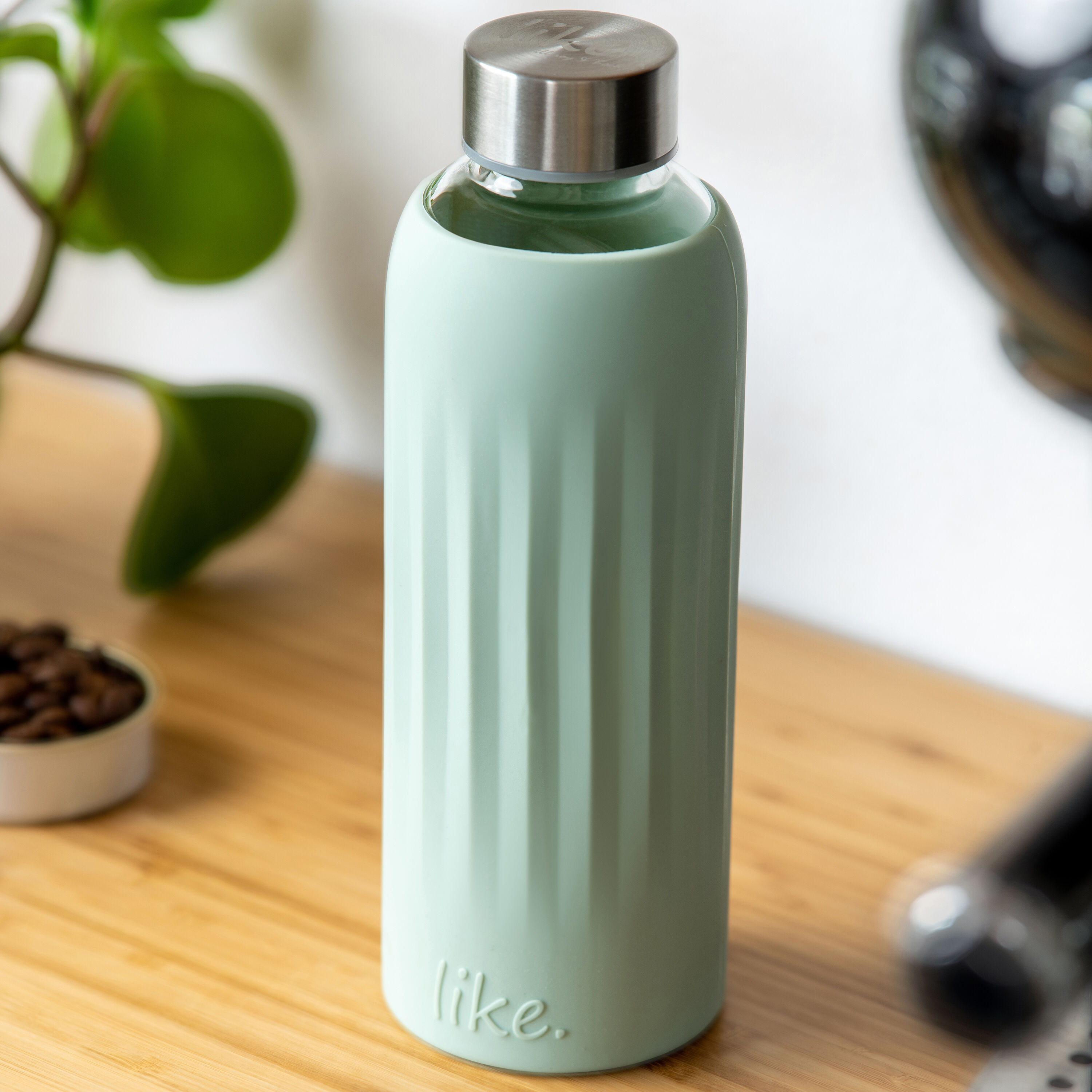 To Go Single-walled bottle - Light green, 18.6 oz