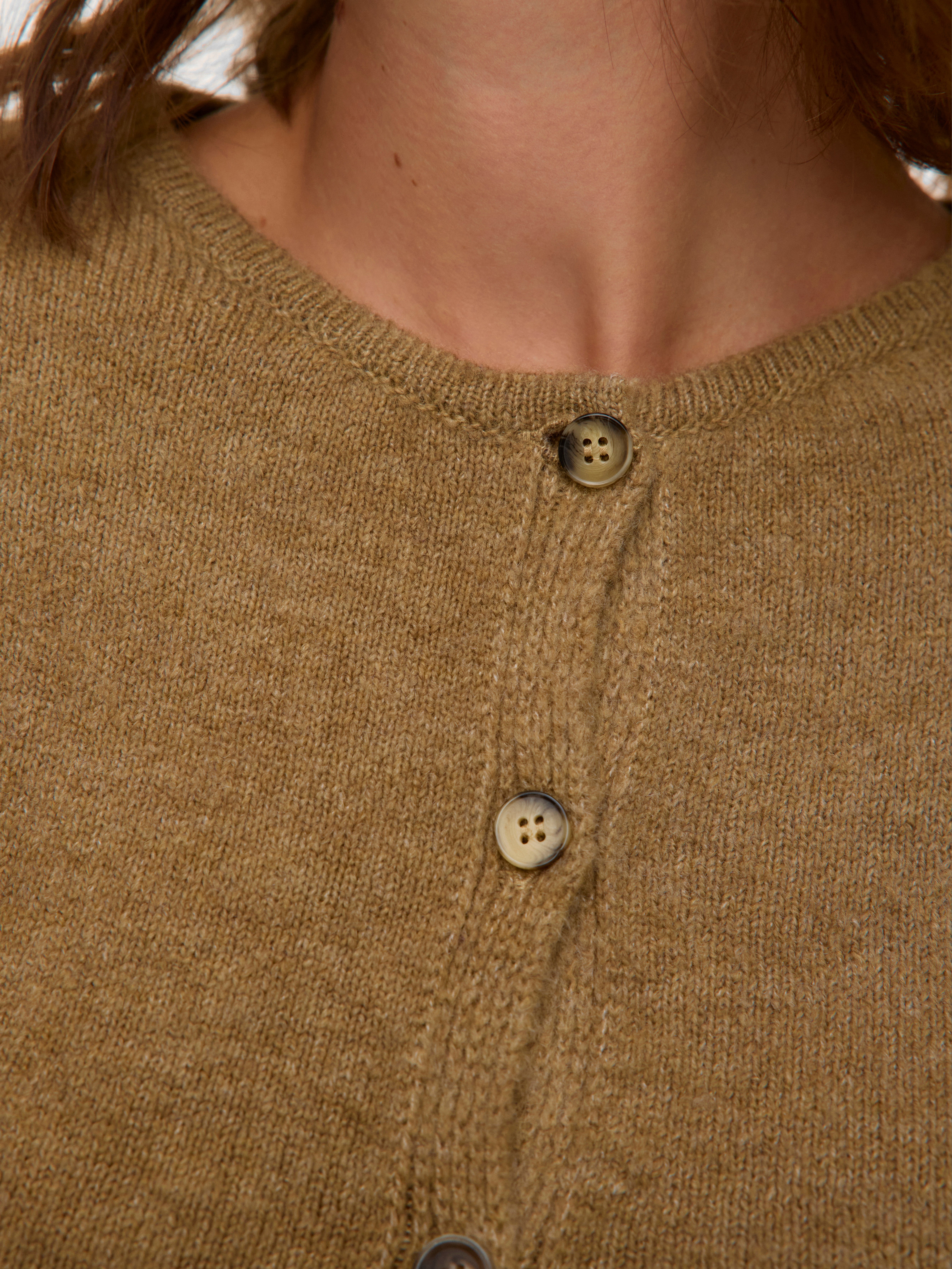 VERO MODA® Regular Fit Round Neck Knit Cardigan