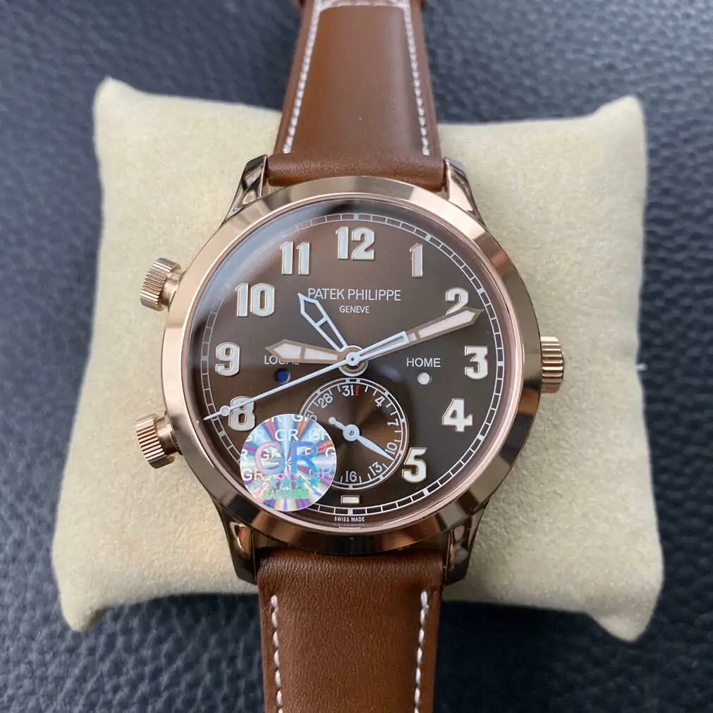 Patek Philippe Calatrava 5524R-001 GR Factory Brown Strap
