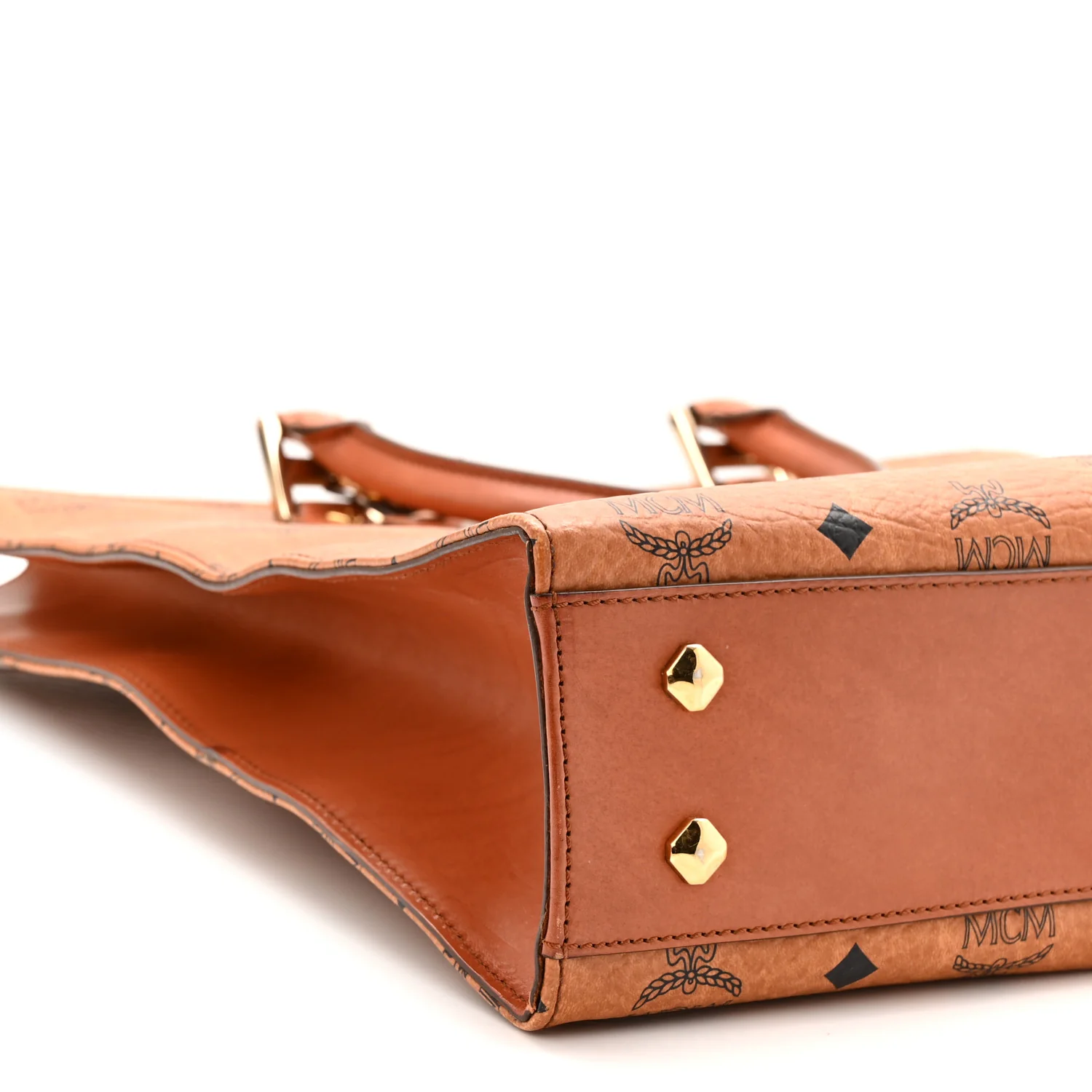 Visetos Large Munchen Tote Cognac