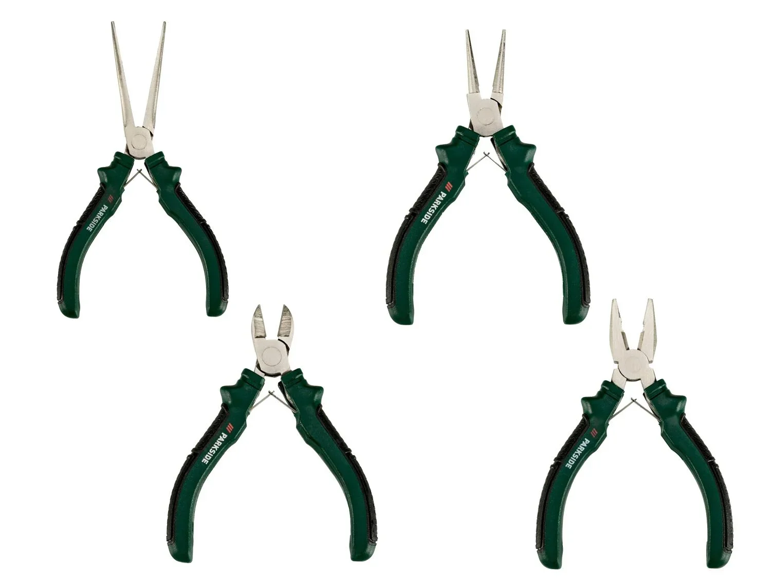 PARKSIDE Set de 4 pinces de mcanique de prcision