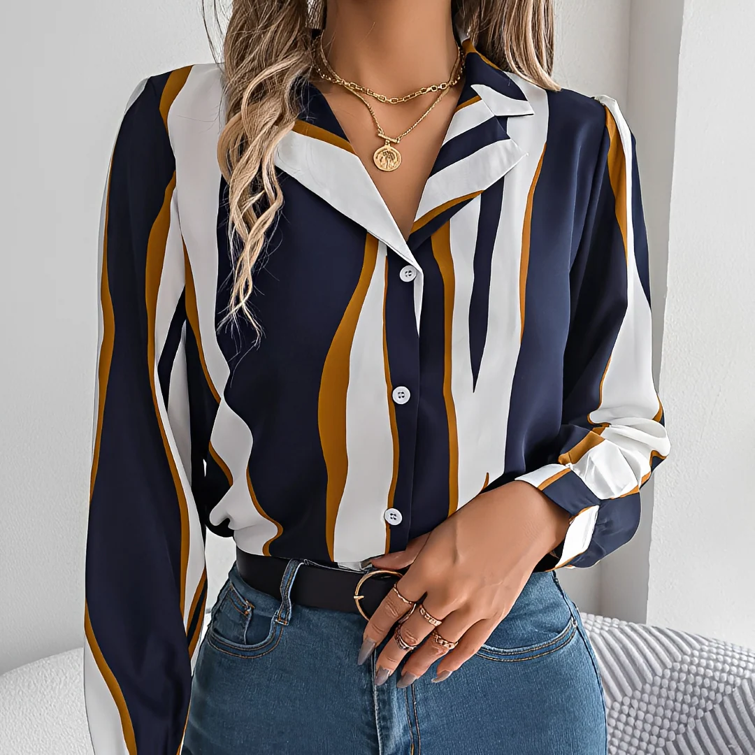 Dyan - Chemise Décontractée à Boutons