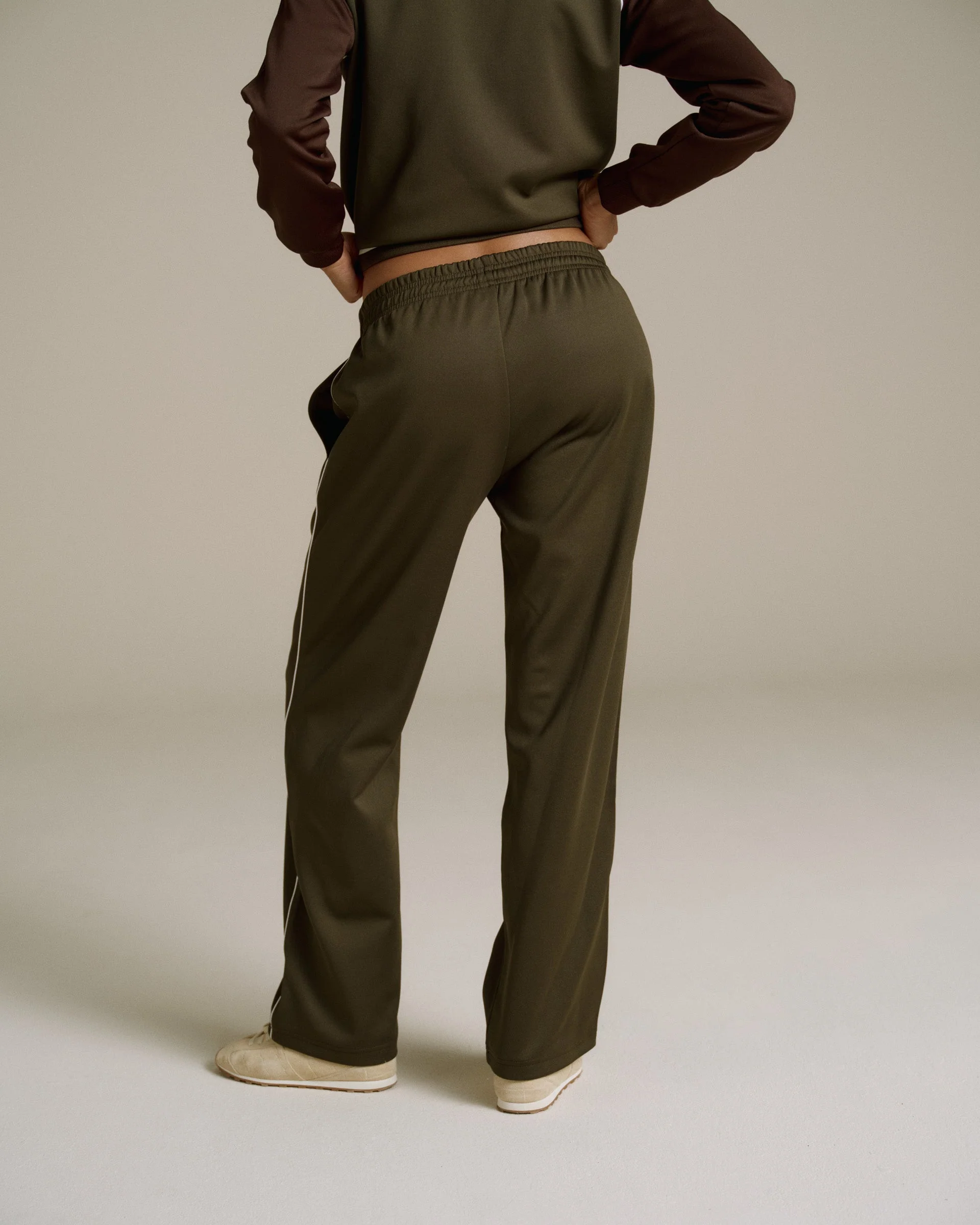 Jersey Track Pant - Fern Green