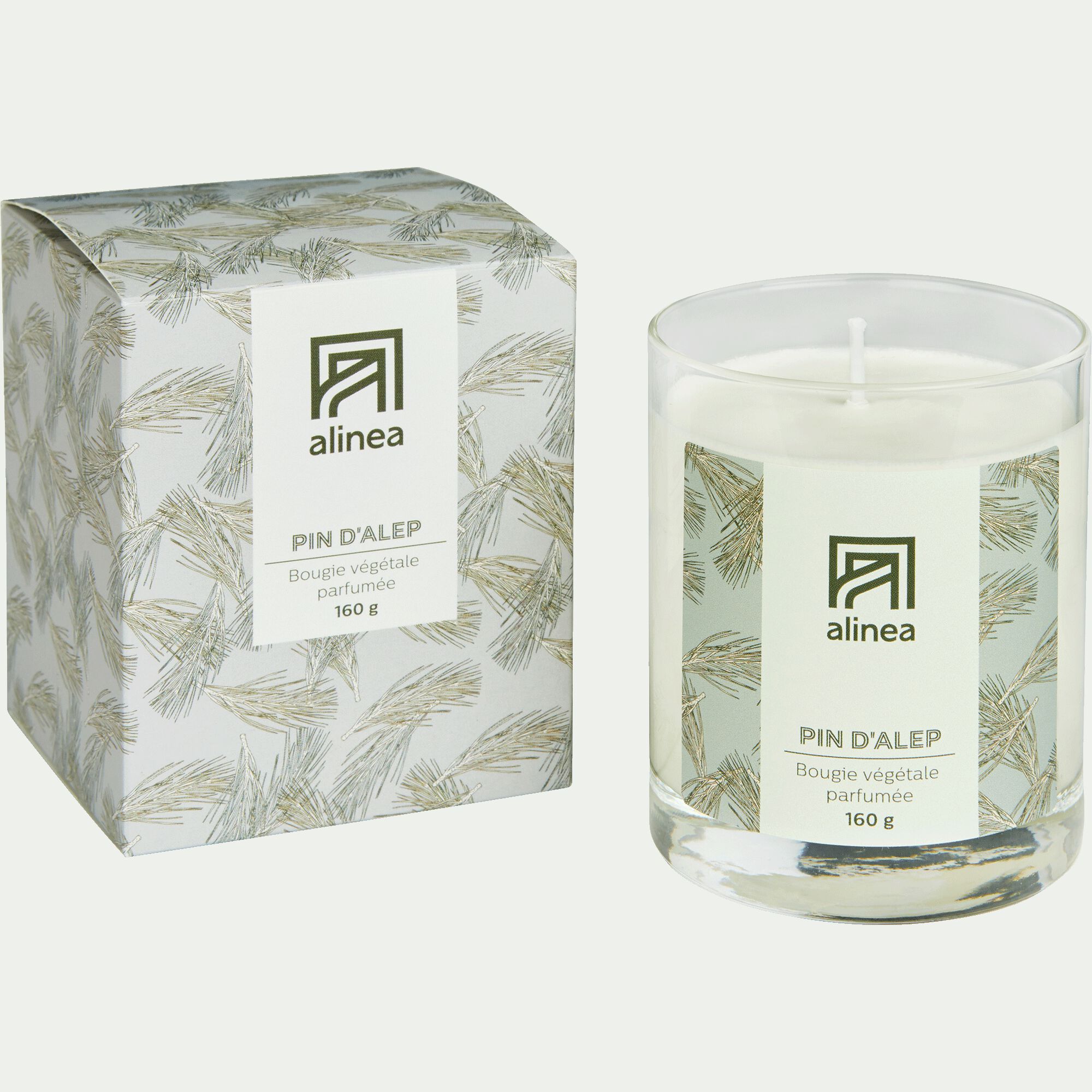 SIGNATURE - Bougie parfumée senteur Pin d'Alep 160g