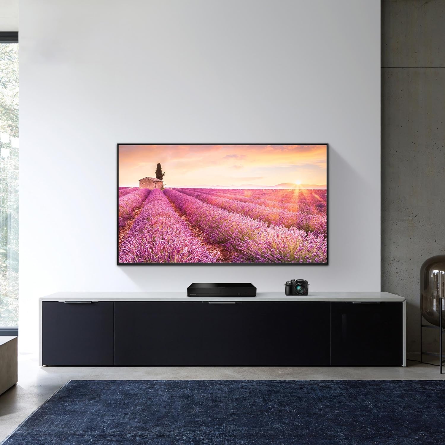 Panasonic Premium 4K Blu Ray Player  UHD DVD Blu Ray Player with Hi-Res Sound  4K VOD Streaming  HDR10+ and Dolby Vision™  DP-UB450 (Black)