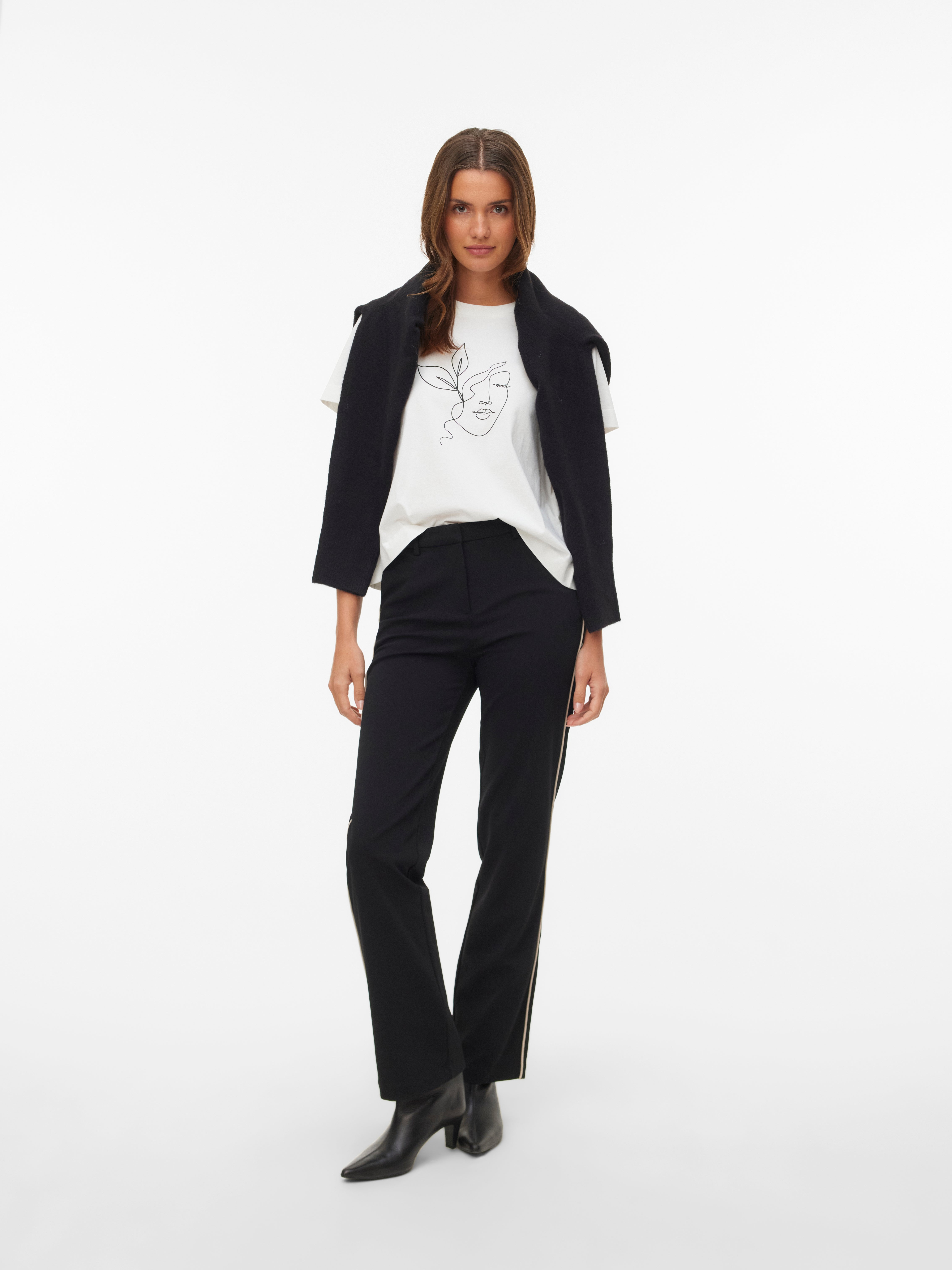 VERO MODA® VMZAMIRA Mid waist Trousers