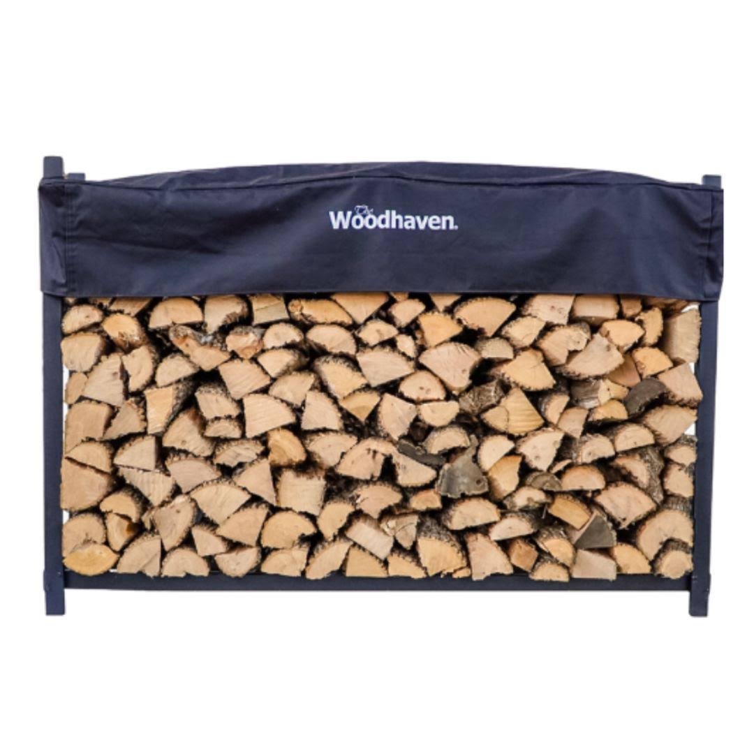 The Woodhaven 6ft Firewood Rack- 1/3 Cord