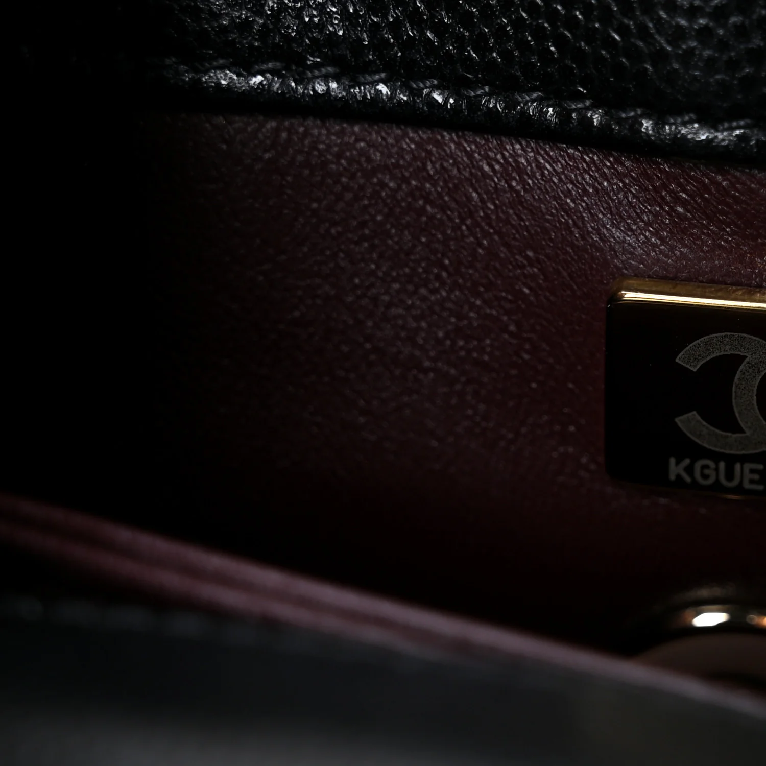 Caviar Quilted Extra Mini Coco Handle Flap Black