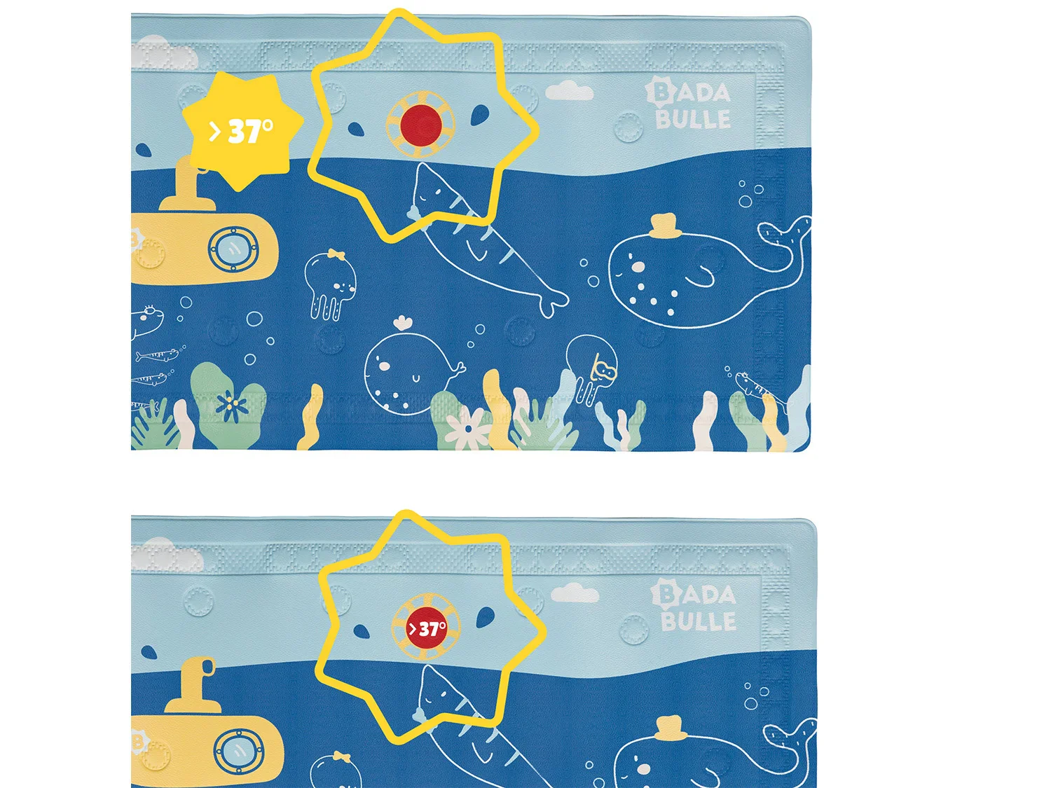 Badabulle Tapis de bain