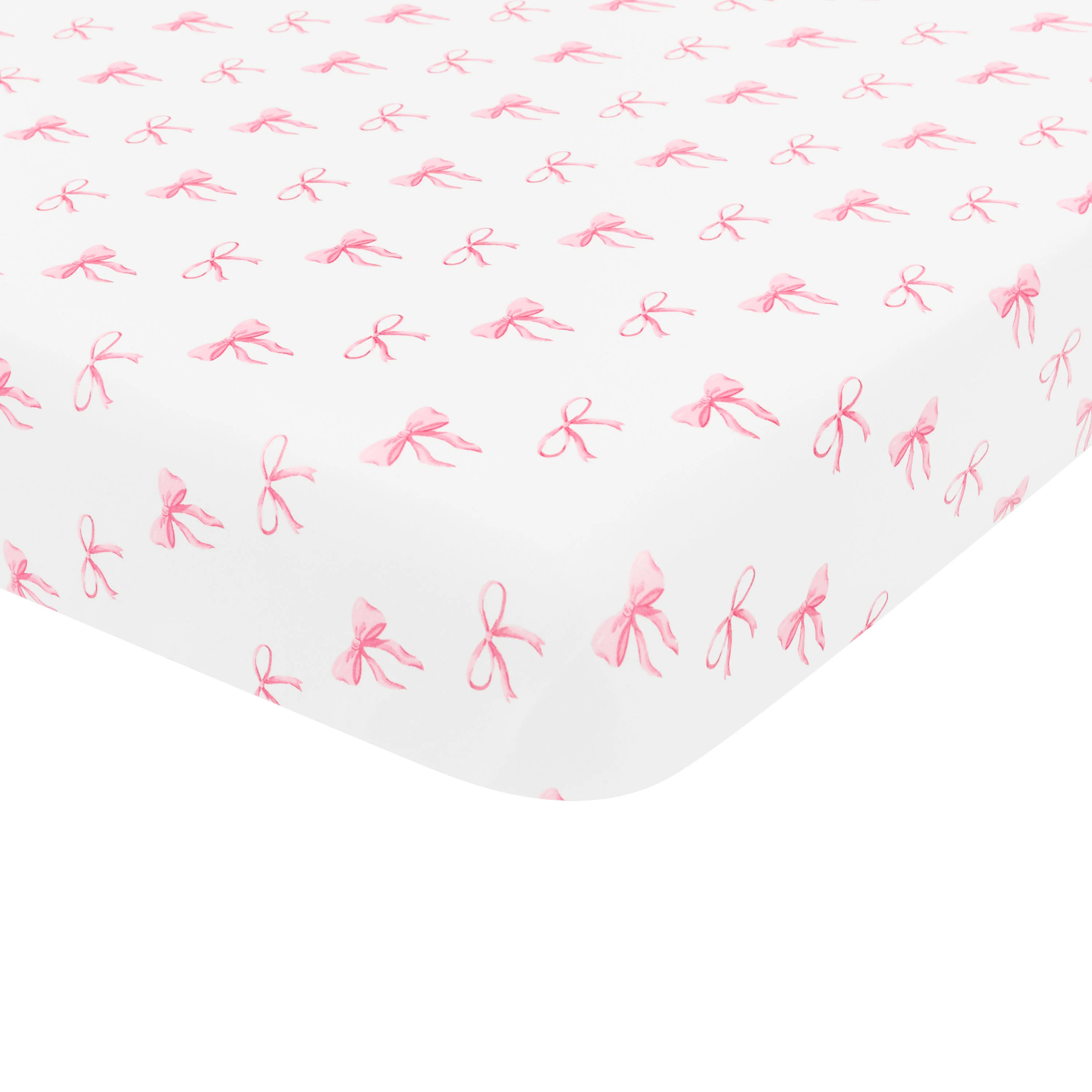 Mini Crib Sheet in Bow