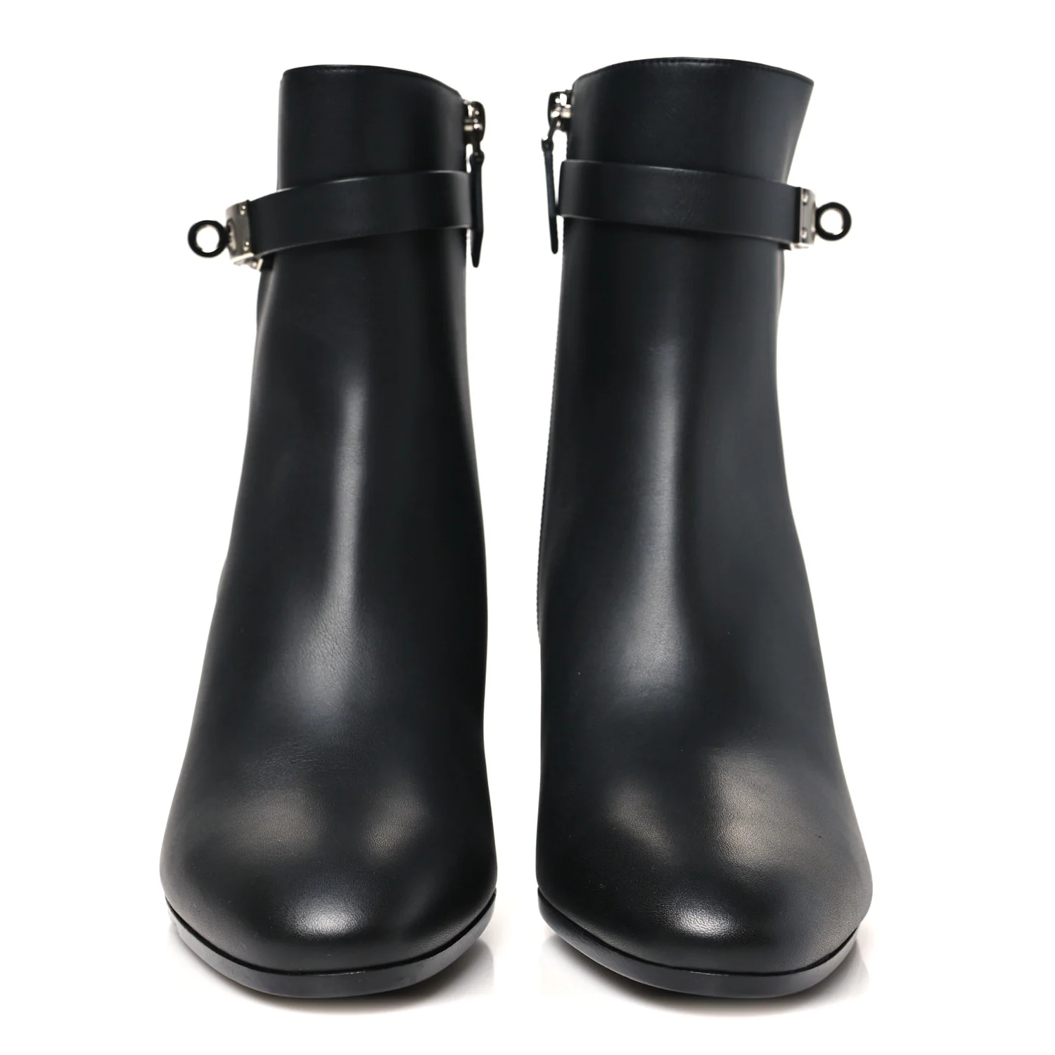Calfskin Saint Germain Ankle Boots 39 Black